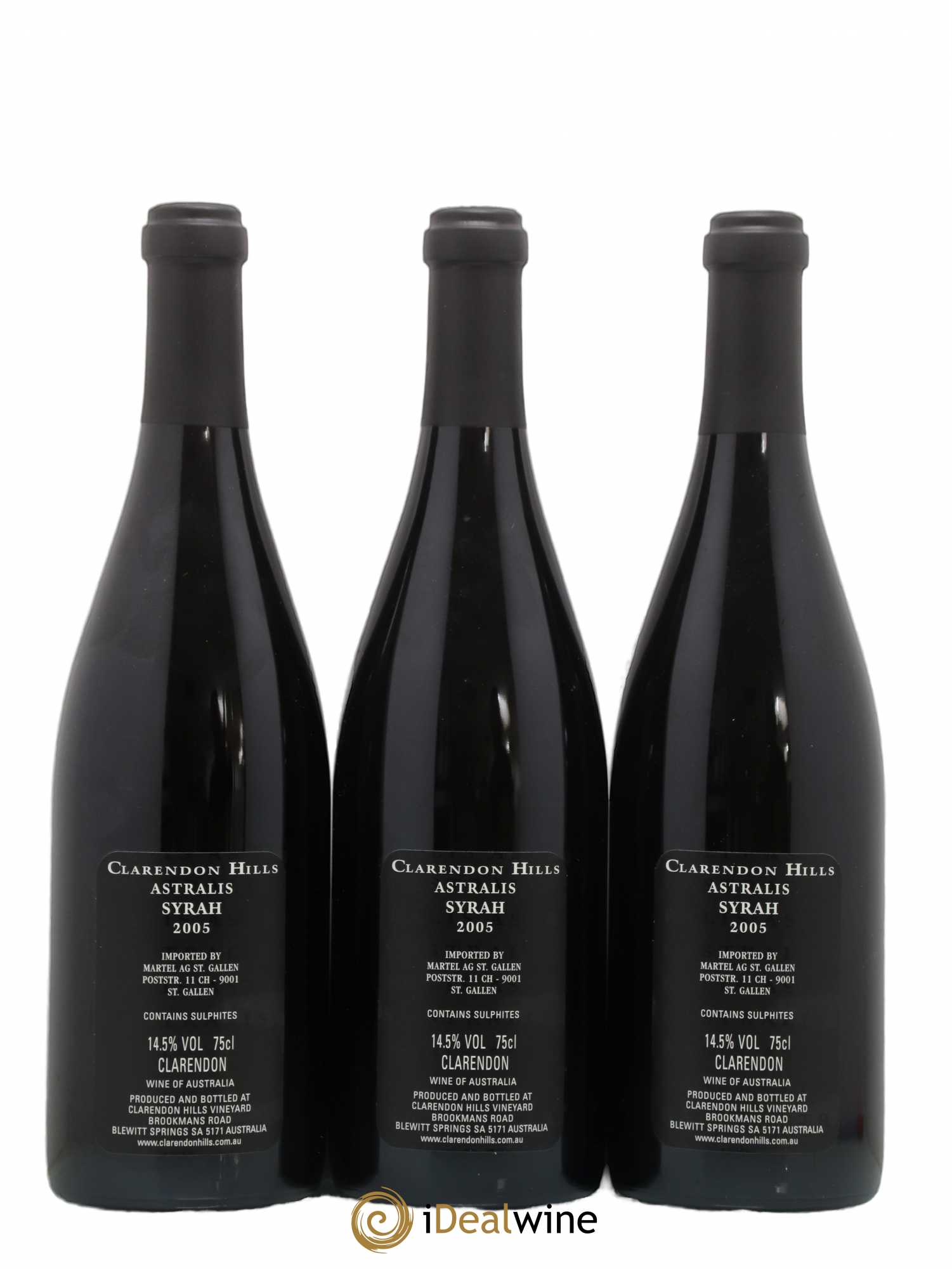 McLaren Vale Astralis Clarendon Hills 2005 - Lot de 6 bouteilles - 4