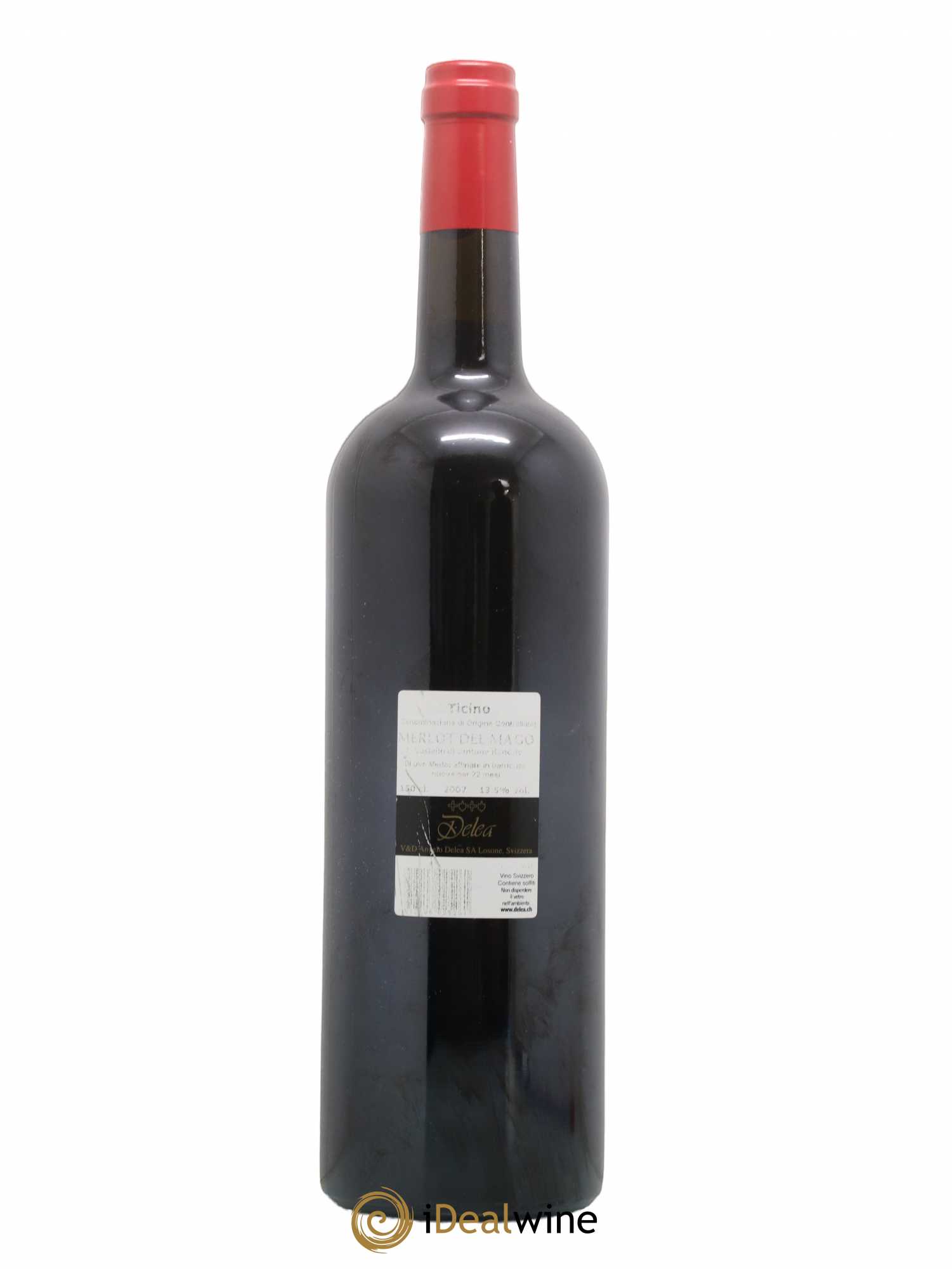 Ticino DOC Merlot del Mago Delea Castello di Cantone 2007 - Posten von 1 Magnum - 1