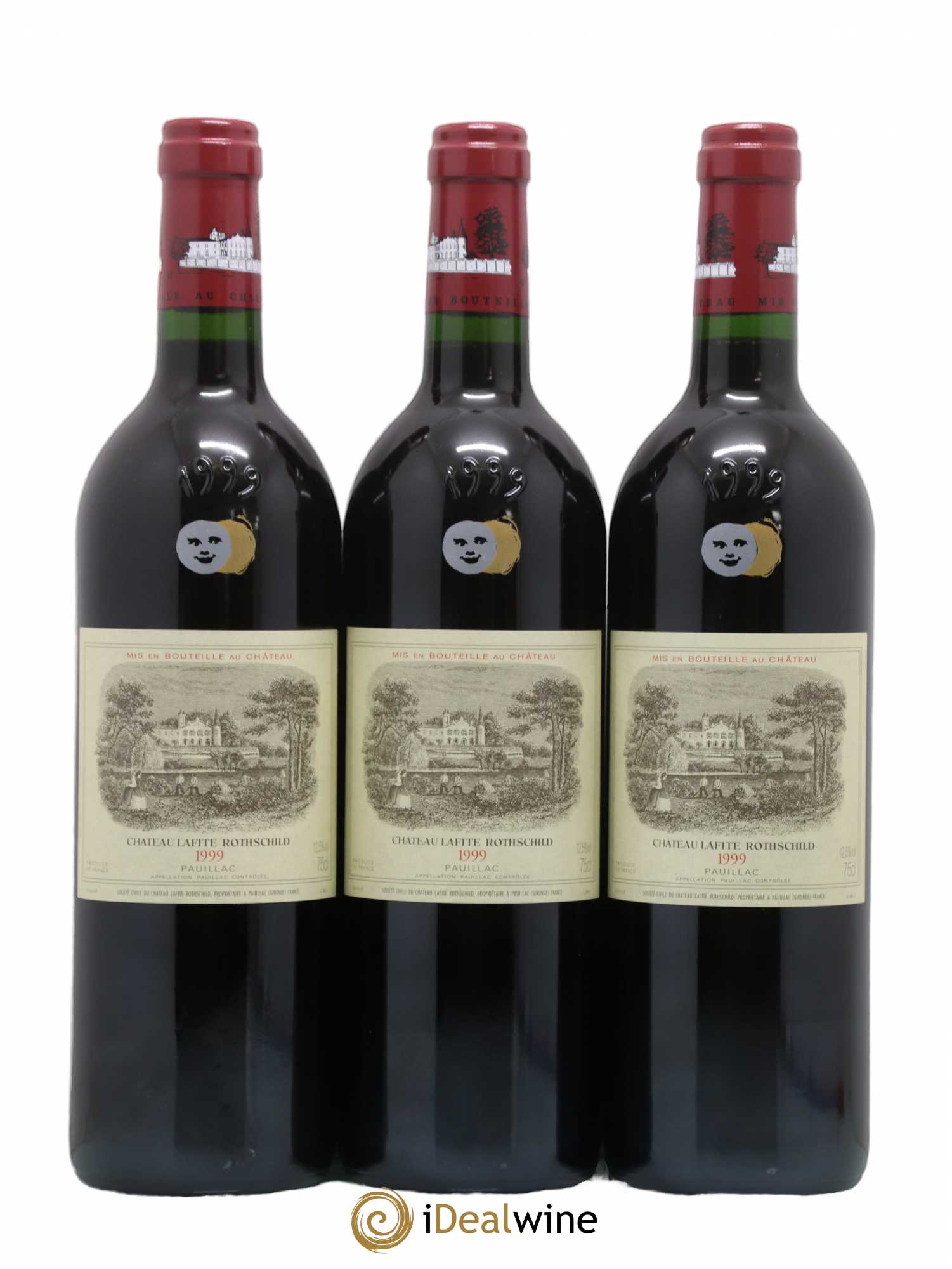 Château Lafite Rothschild 1er Grand Cru Classé 1999 - Lot de 6 bouteilles - 1