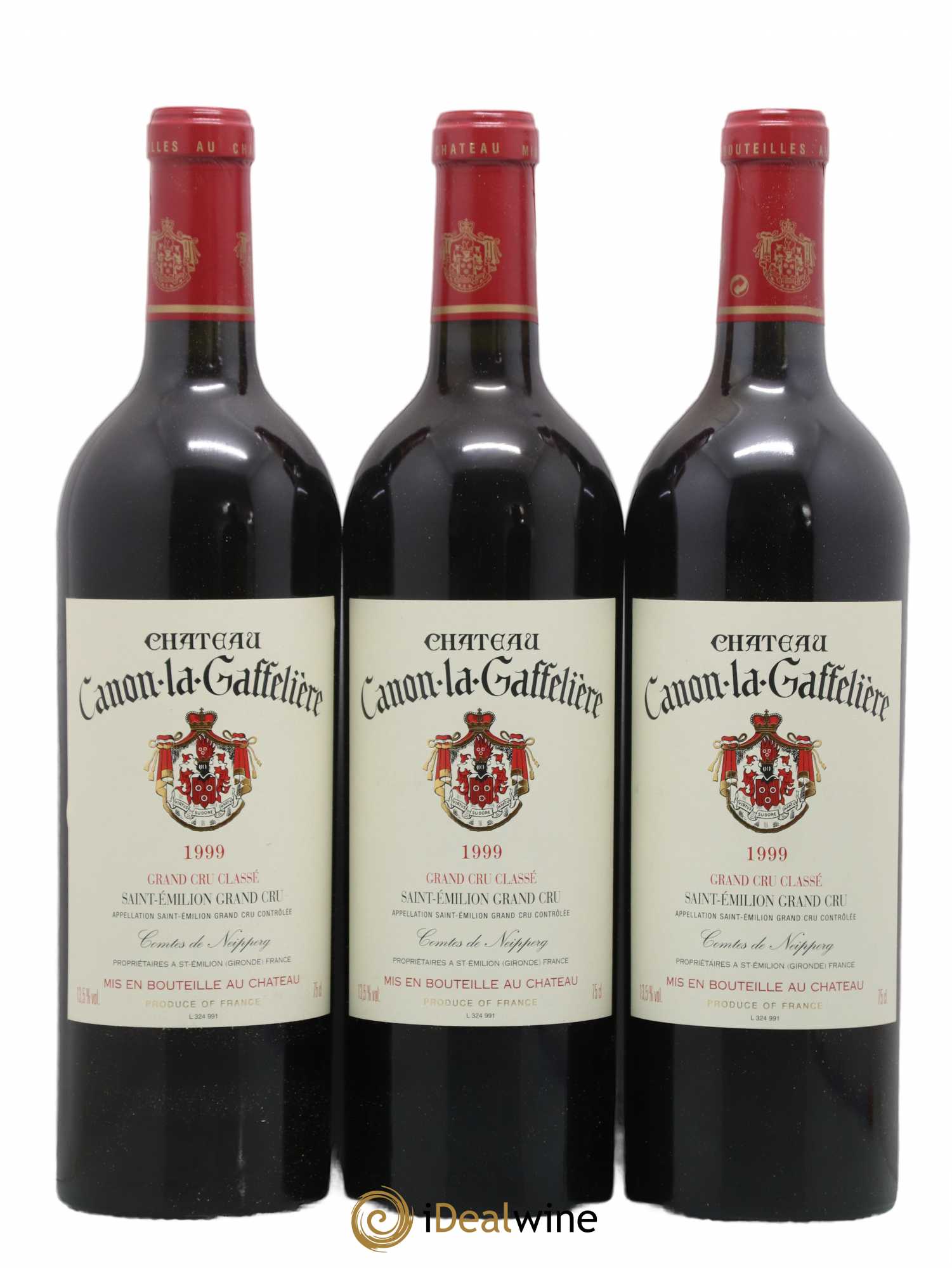Château Canon la Gaffelière 1er Grand Cru Classé B 1999 - Lotto di 6 bottiglie - 1