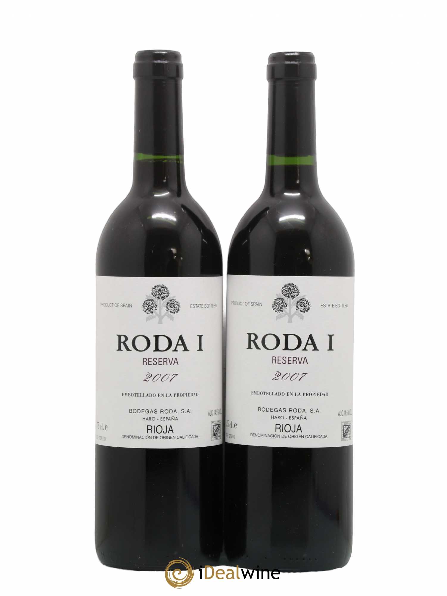 Rioja DOCA Roda I Reserva Doca Bodegas Roda 2007 - Lotto di 2 bottiglie - 0