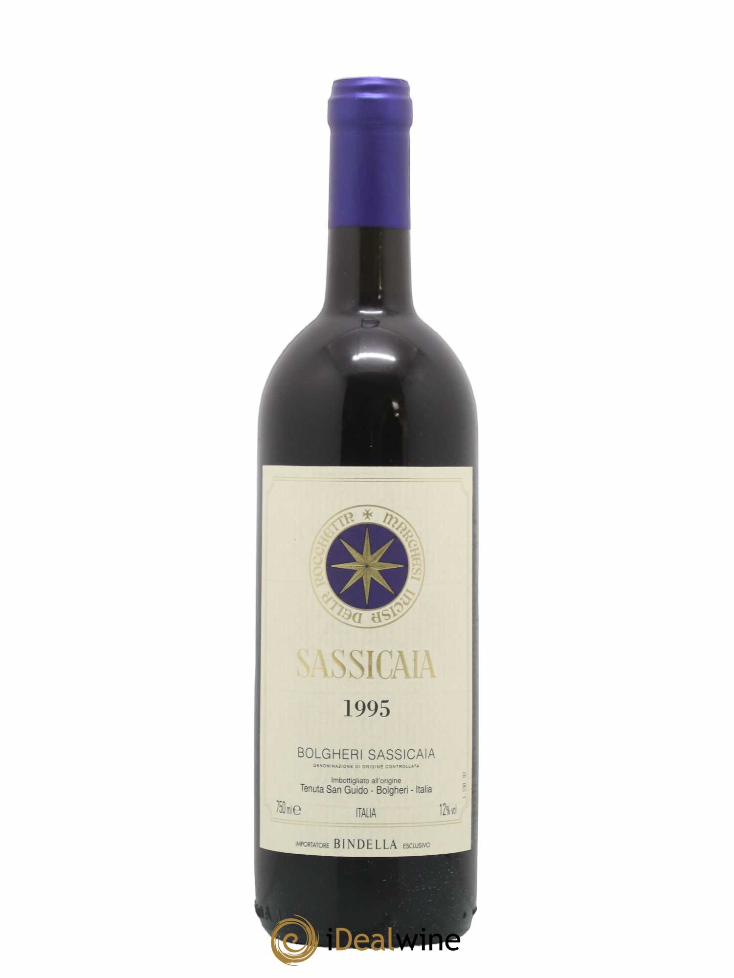 Bolgheri DOC Sassicaia Tenuta San Guido 1995 - Lot de 1 bouteille - 0