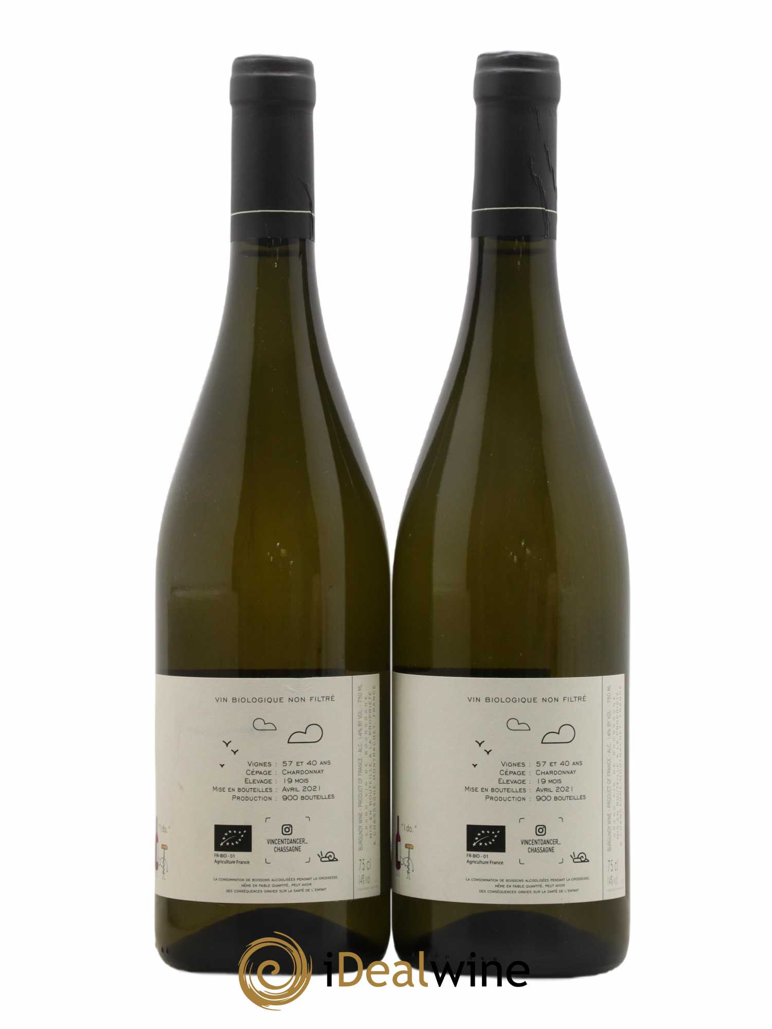 Meursault 1er Cru Perrières Vincent Dancer 2019 - Lot de 2 bouteilles - 1