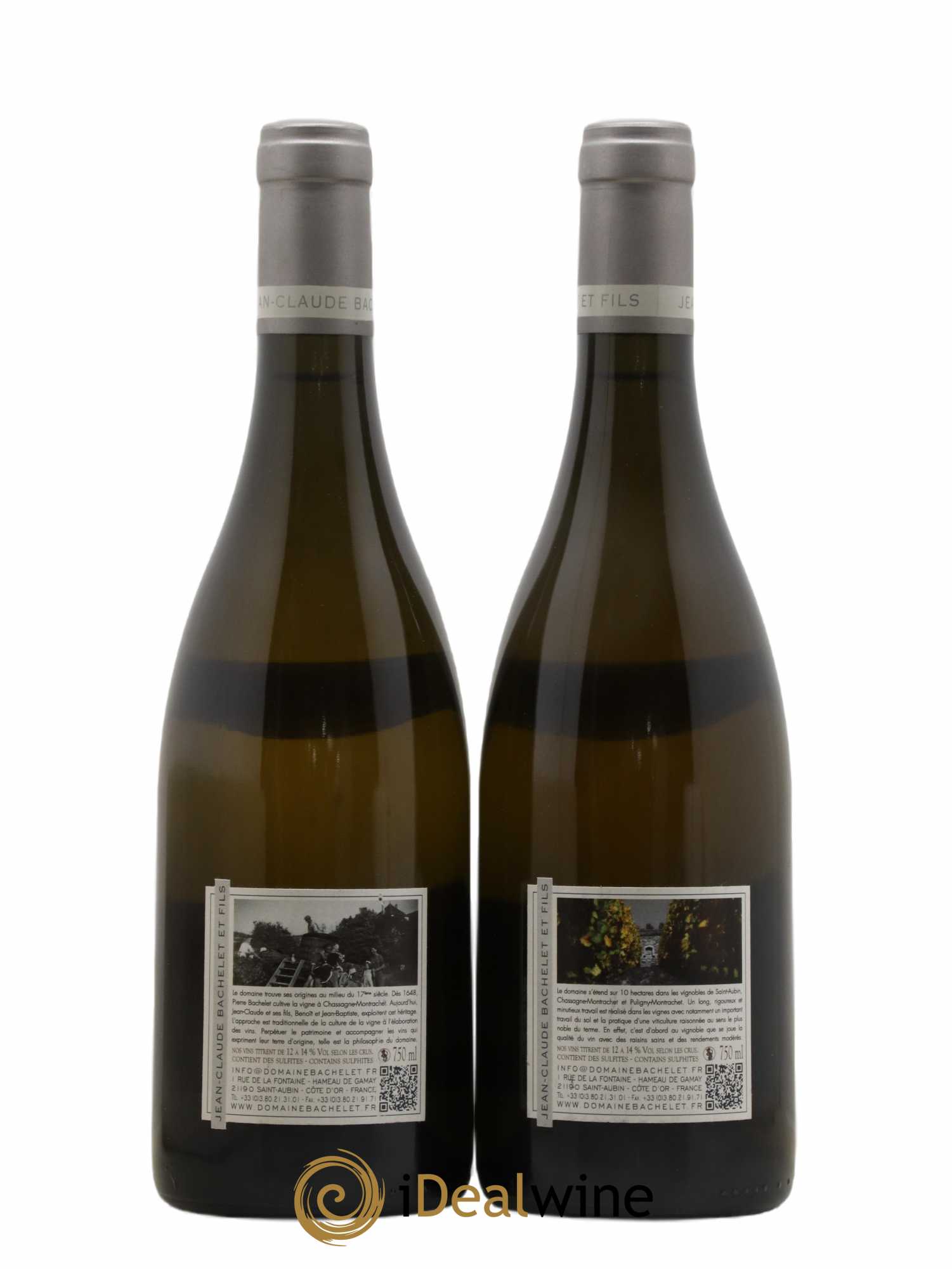 Puligny-Montrachet 1er Cru Sous le Puits Jean-Claude Bachelet (Domaine) 2014 - Lot de 2 bouteilles - 1