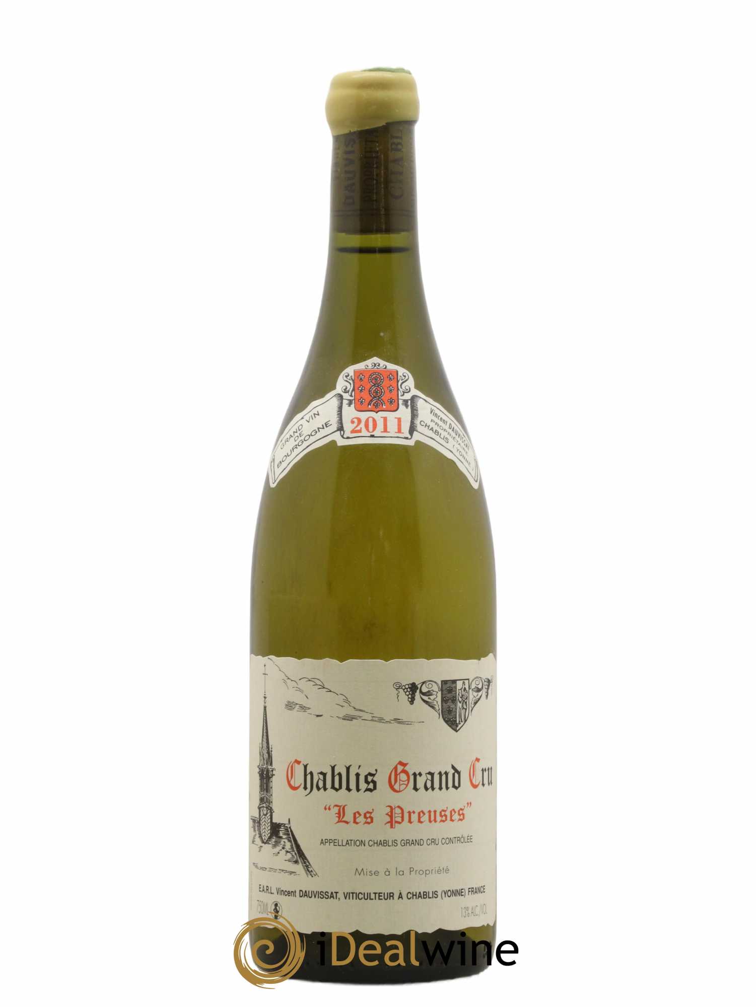 Chablis Grand Cru Les Preuses Vincent Dauvissat (Domaine) 2011 - Lot de 1 bouteille - 0