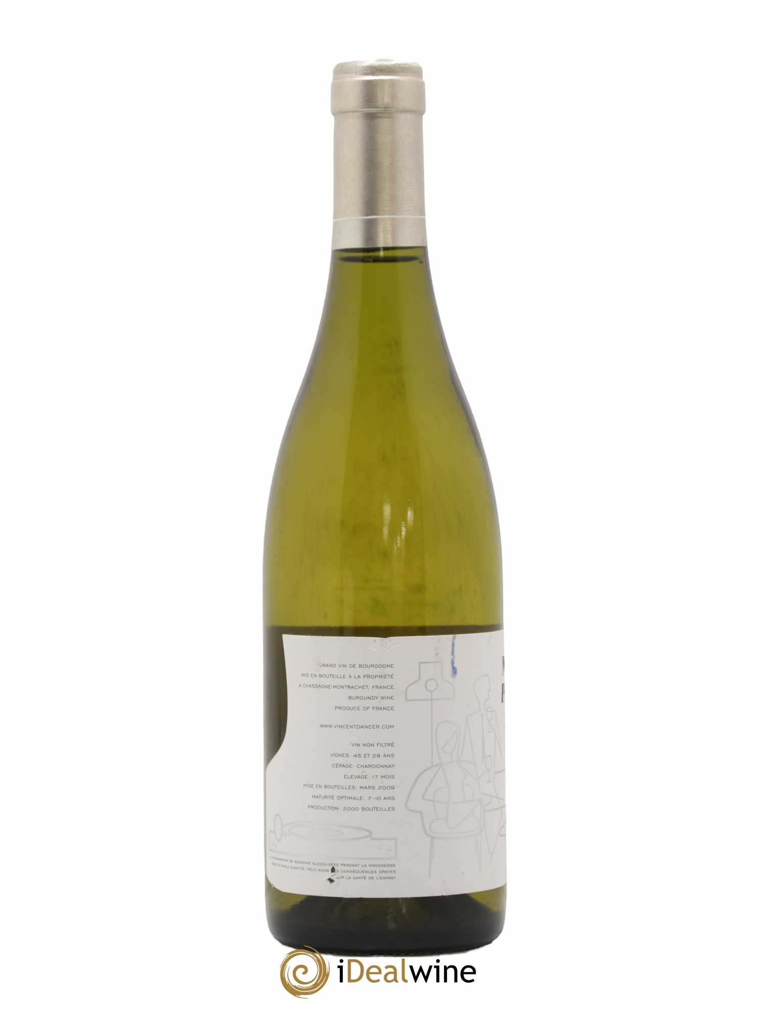 Meursault 1er Cru Perrières Vincent Dancer 2007 - Lot de 1 bouteille - 1