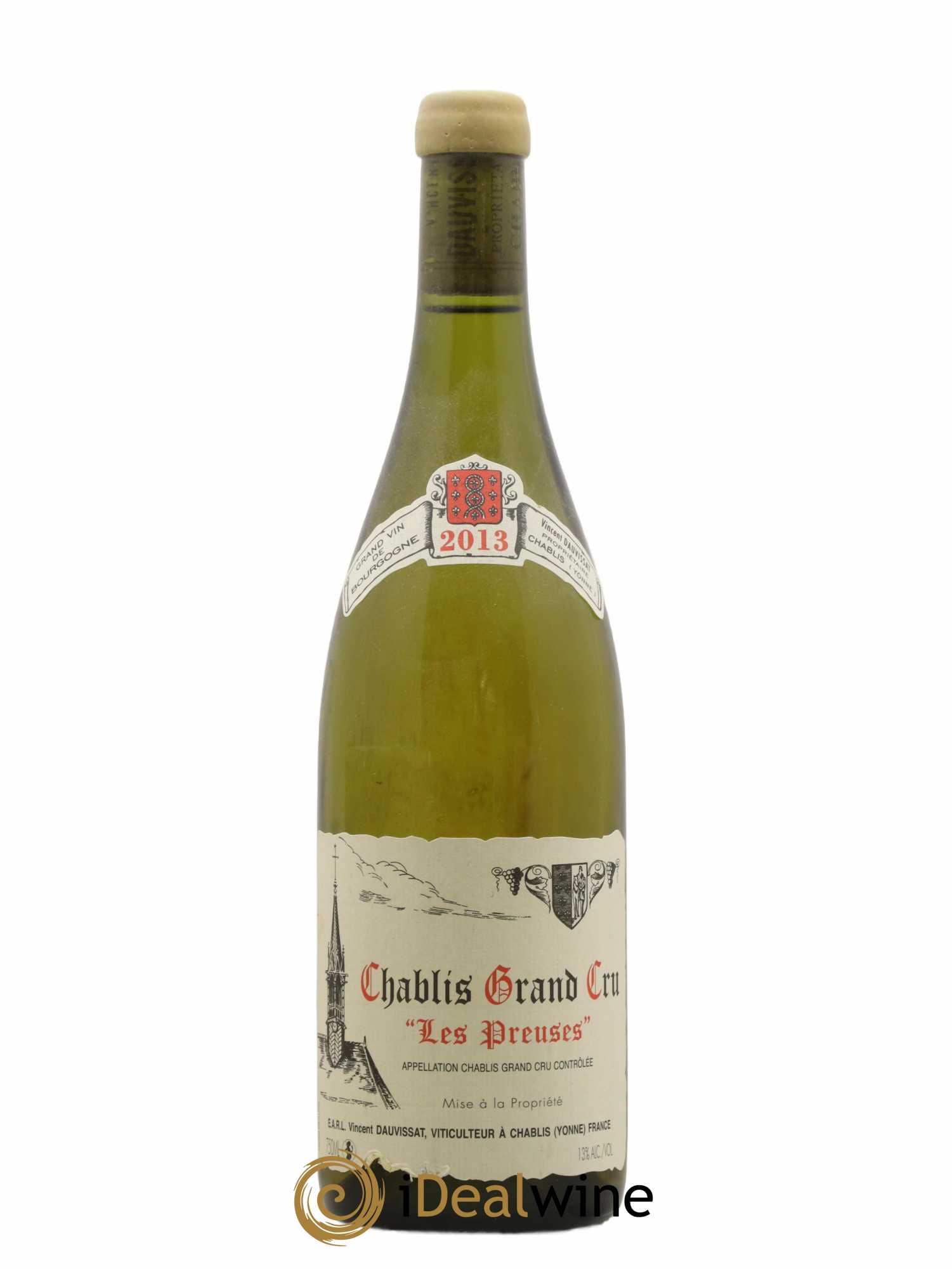 Chablis Grand Cru Les Preuses Vincent Dauvissat (Domaine) 2013 - Lot de 1 bouteille - 0