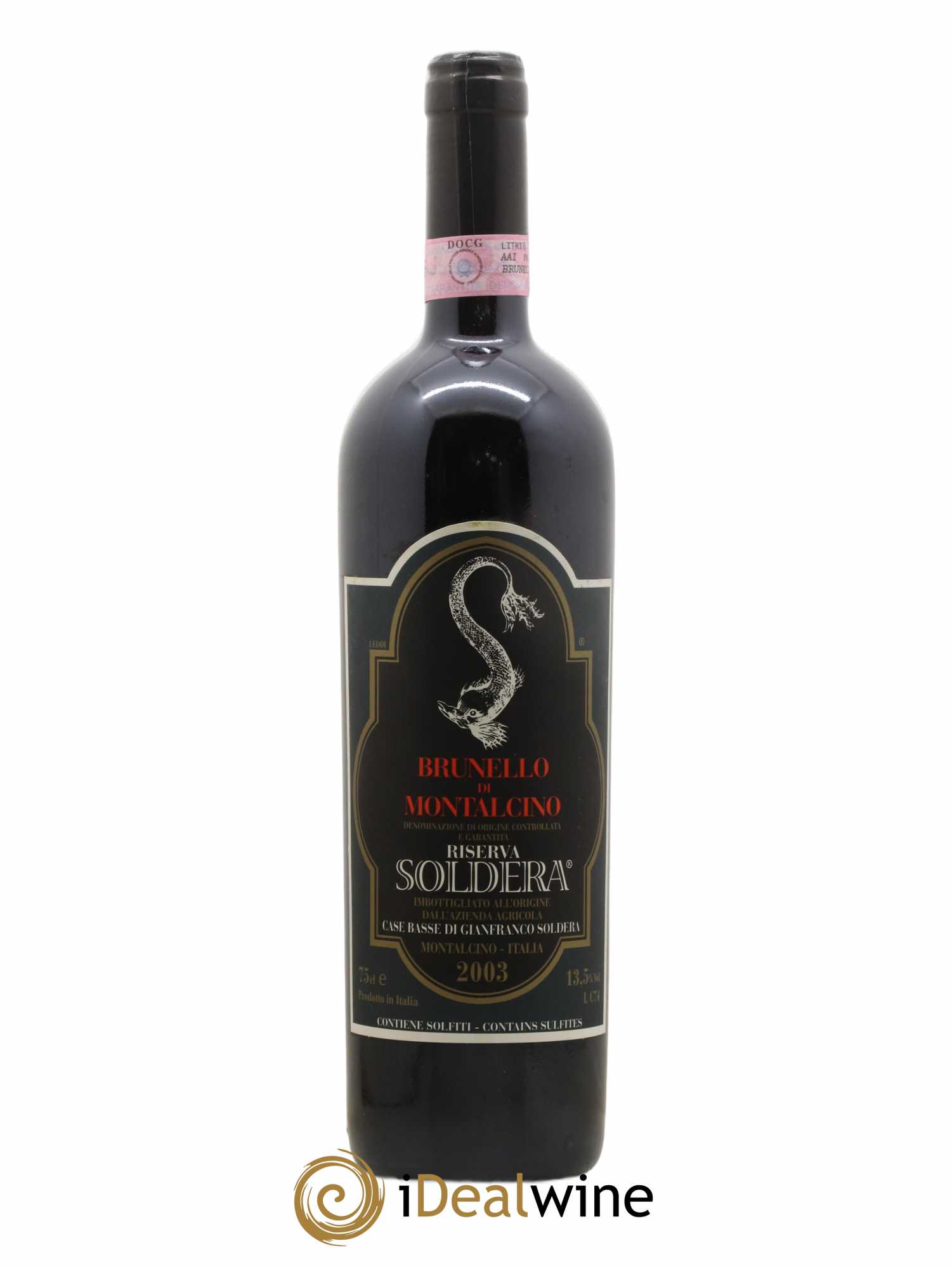 Brunello di Montalcino DOCG Riserva Soldera Case Basse - Gianfranco Soldera 2003 - Lot of 1 bottle - 0