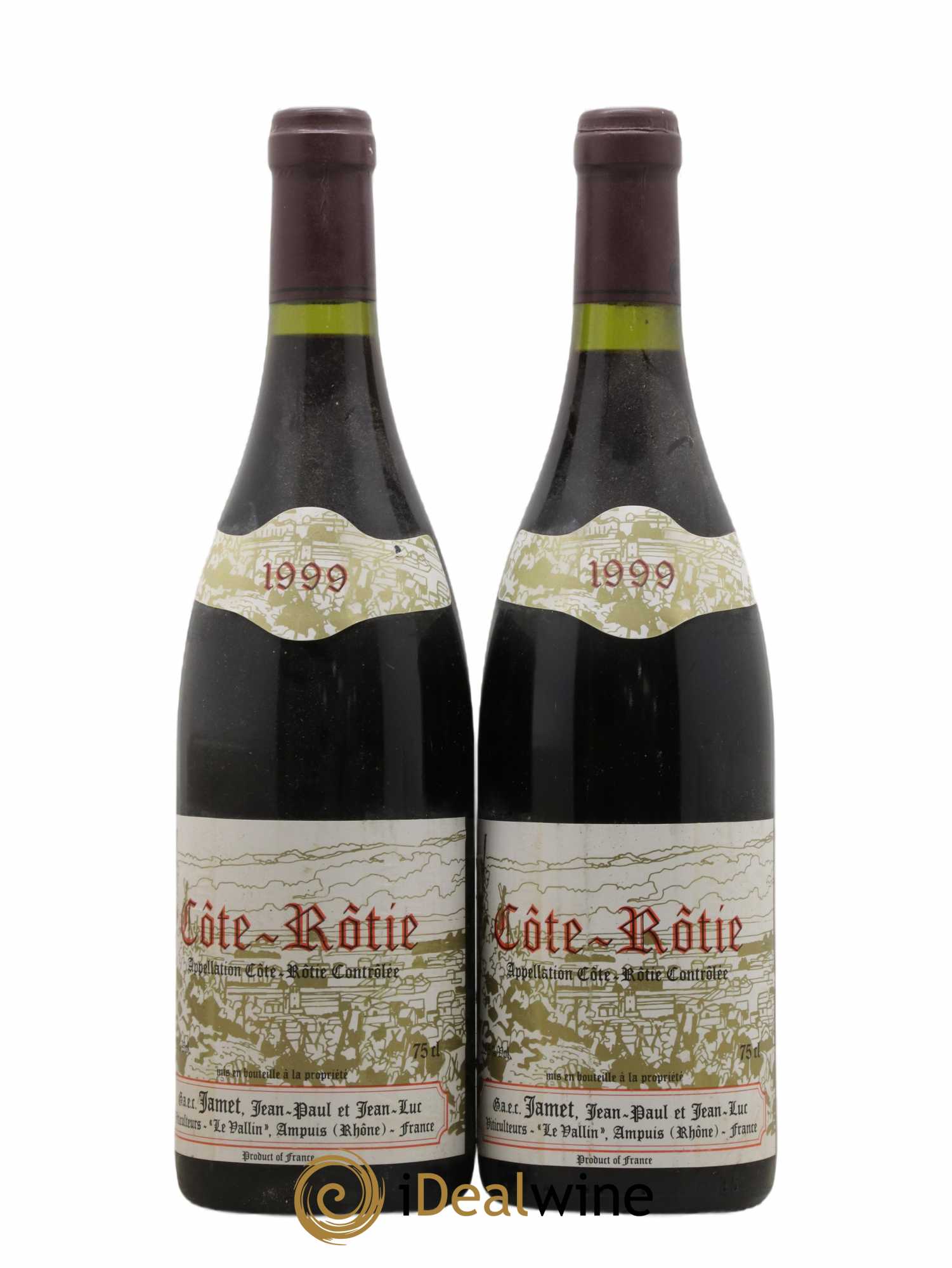 Côte-Rôtie Jamet (Domaine) 1999 - Lot de 2 bouteilles - 0