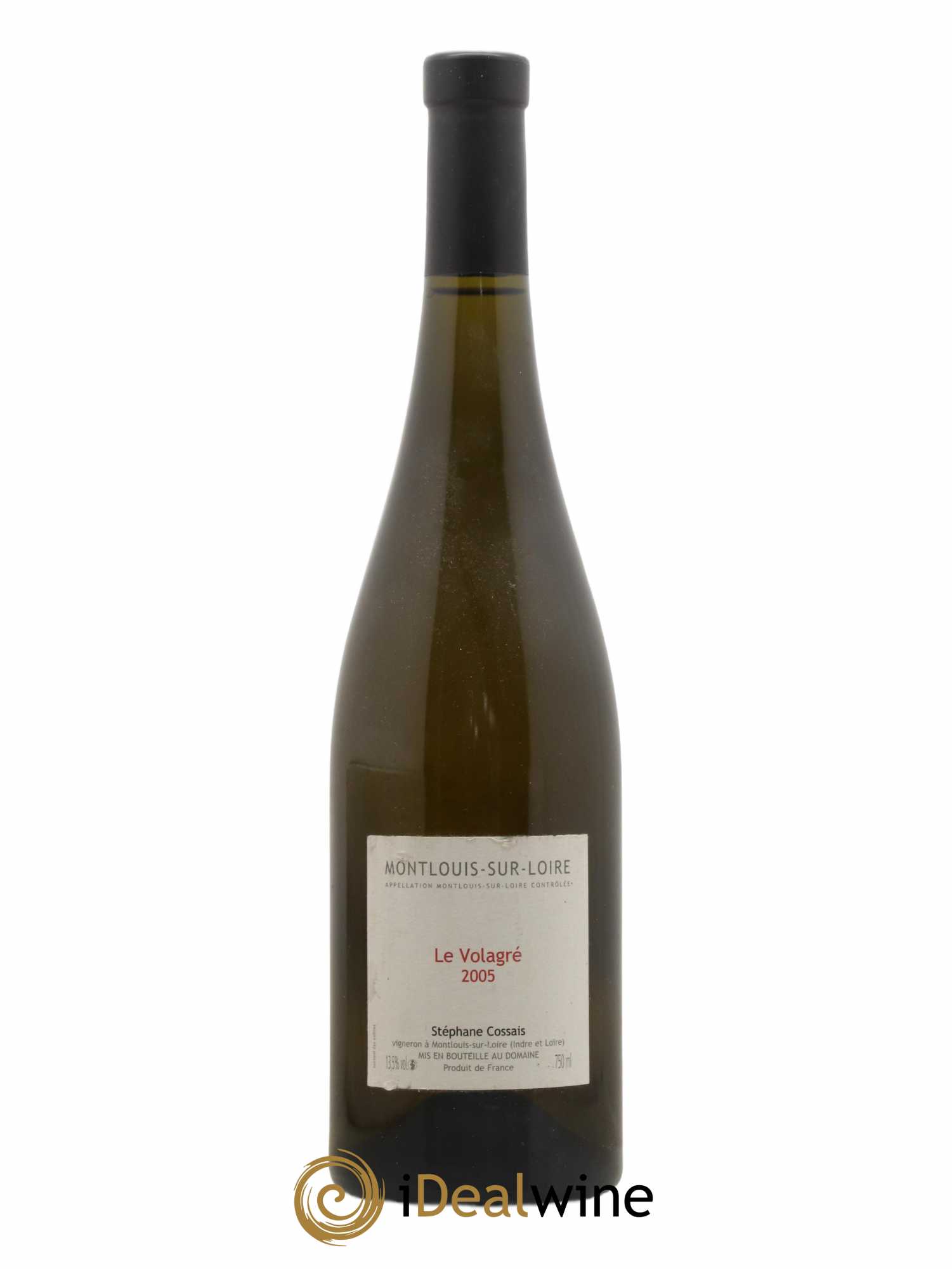 Montlouis-sur-Loire Le Volagré Stéphane Cossais 2005 - Lot de 1 bouteille - 0