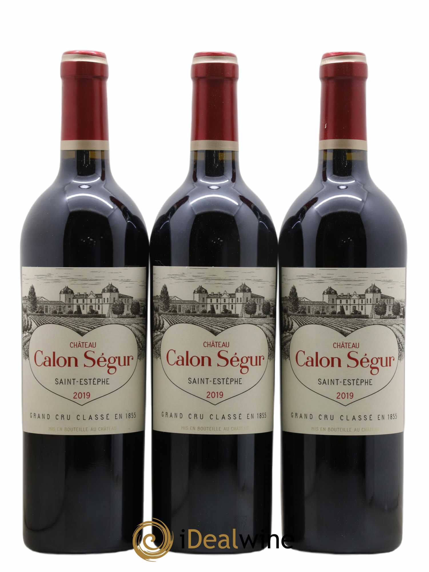 Château Calon Ségur 3ème Grand Cru Classé 2019 - Lot de 6 bouteilles - 1