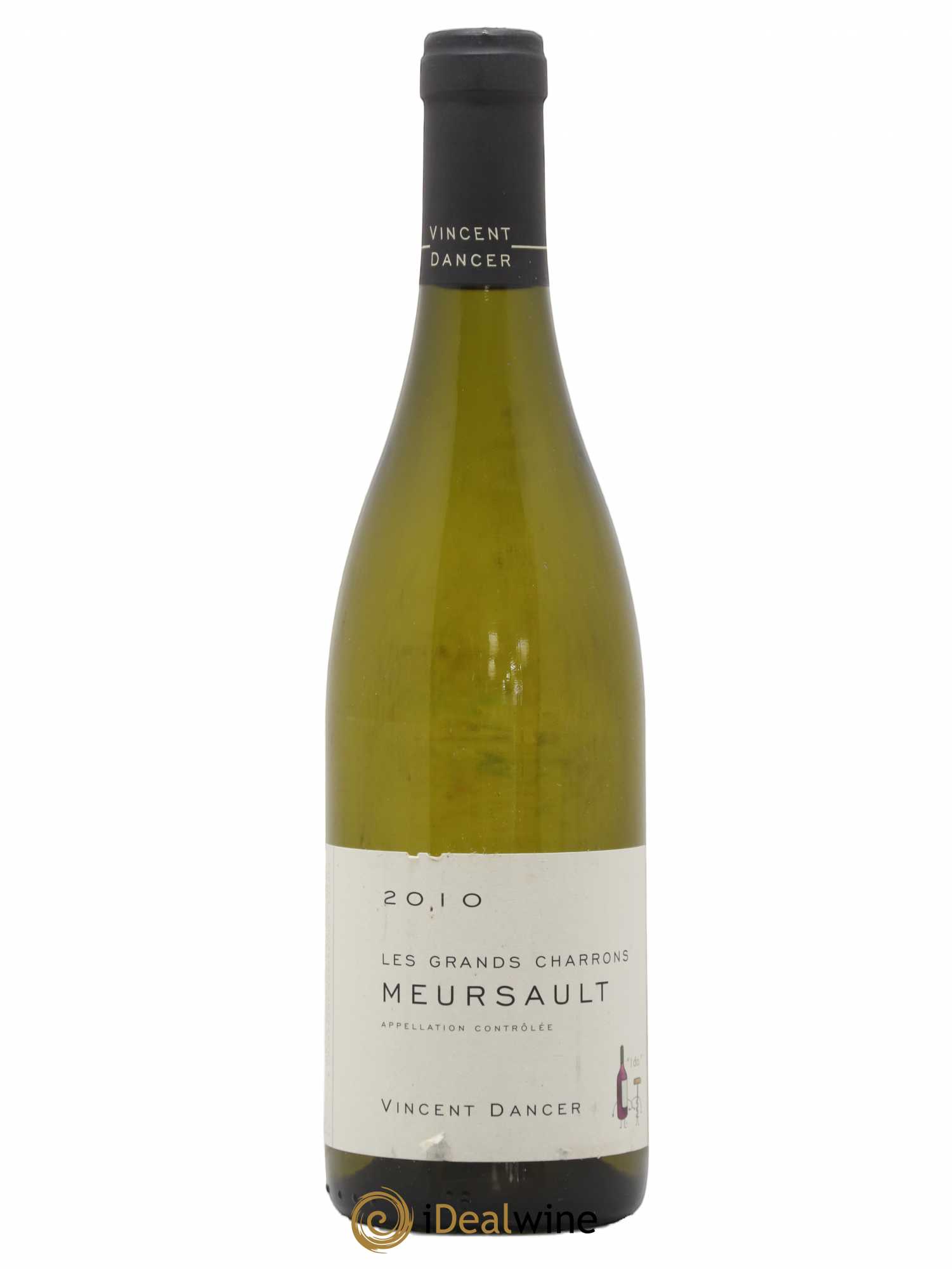 Meursault Les Grands Charrons Vincent Dancer 2010 - Lot de 1 bouteille - 0