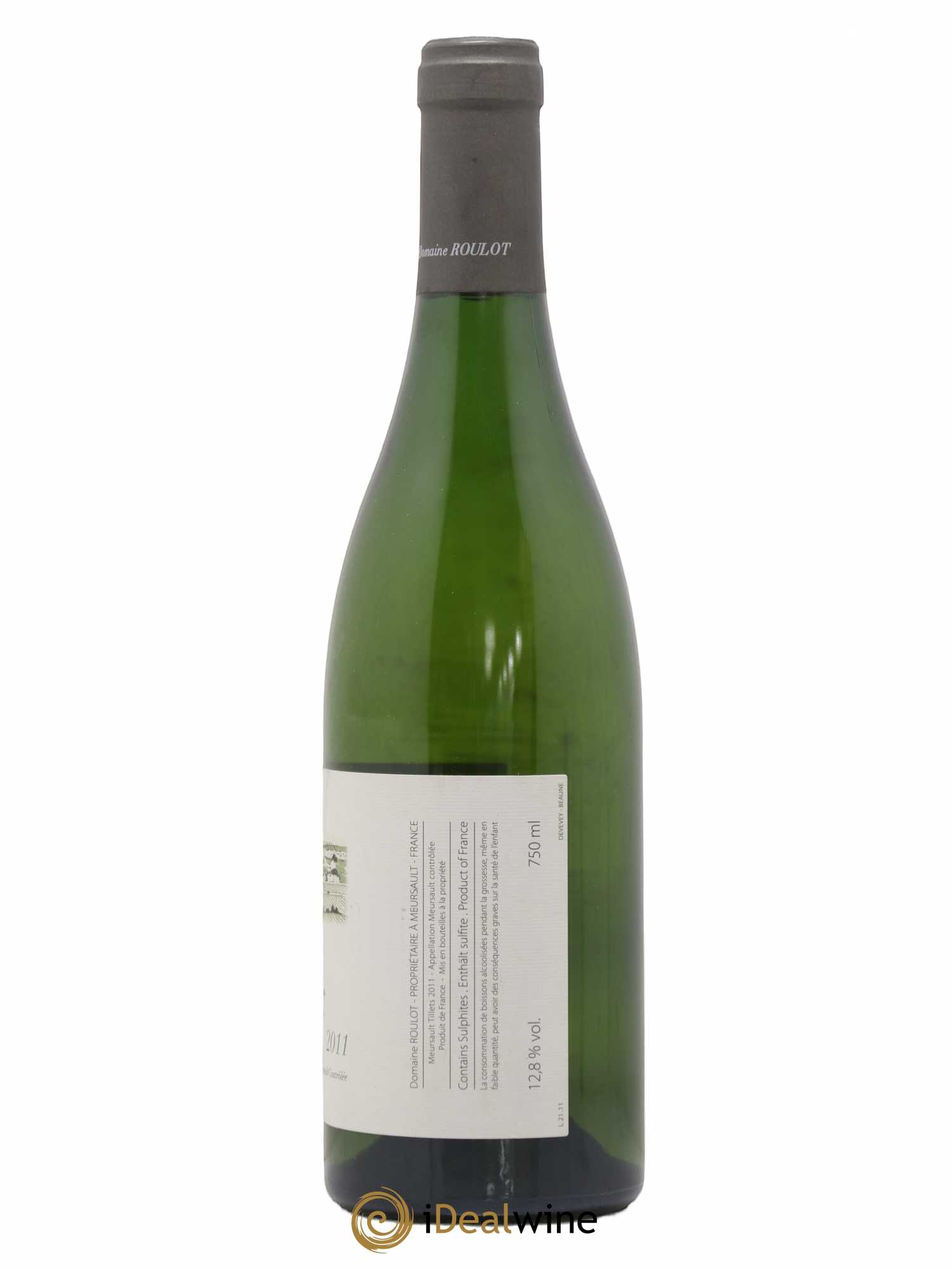 Meursault Les Tillets Roulot (Domaine) 2011 - Lot de 1 bouteille - 1