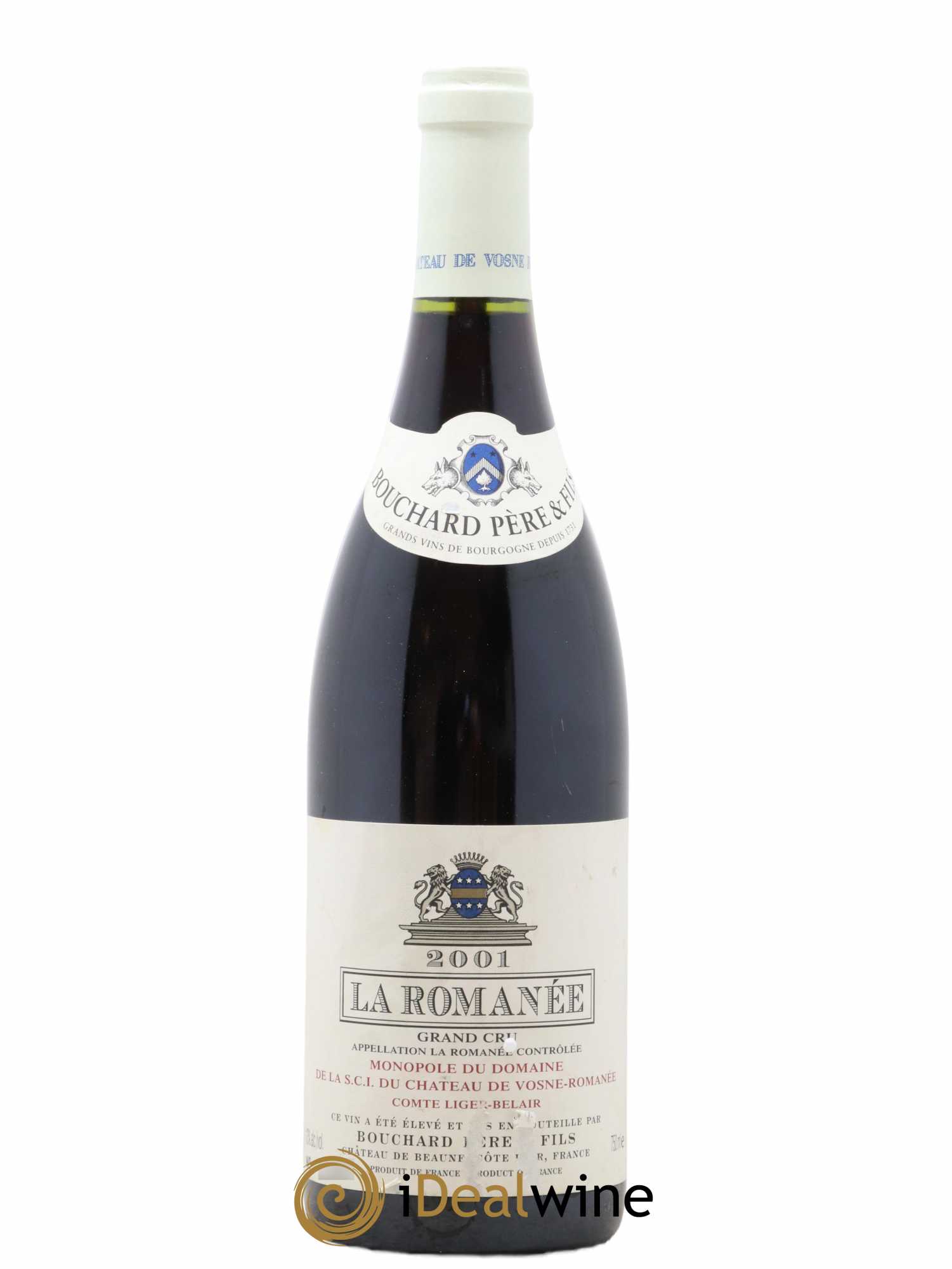 La Romanée Grand Cru Comte Liger-Belair (Domaine du) Bouchard Père & Fils 2001 - Lot de 1 bouteille - 0