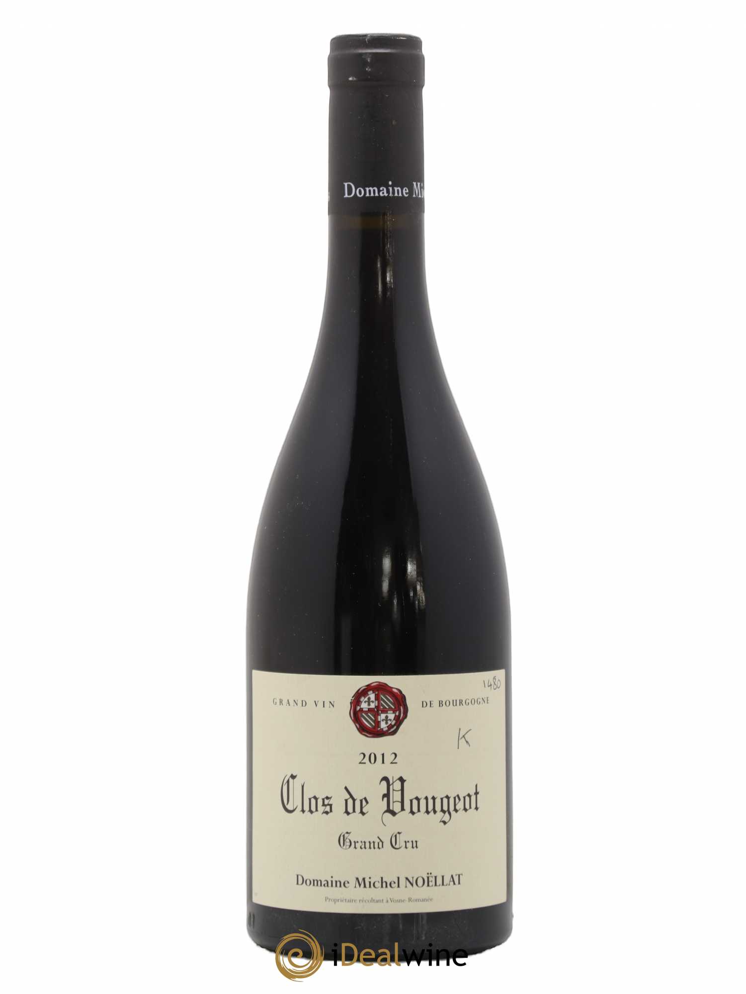 Clos de Vougeot Grand Cru Michel Noëllat et Fils (Domaine) 2012 - Lot de 1 bouteille - 0