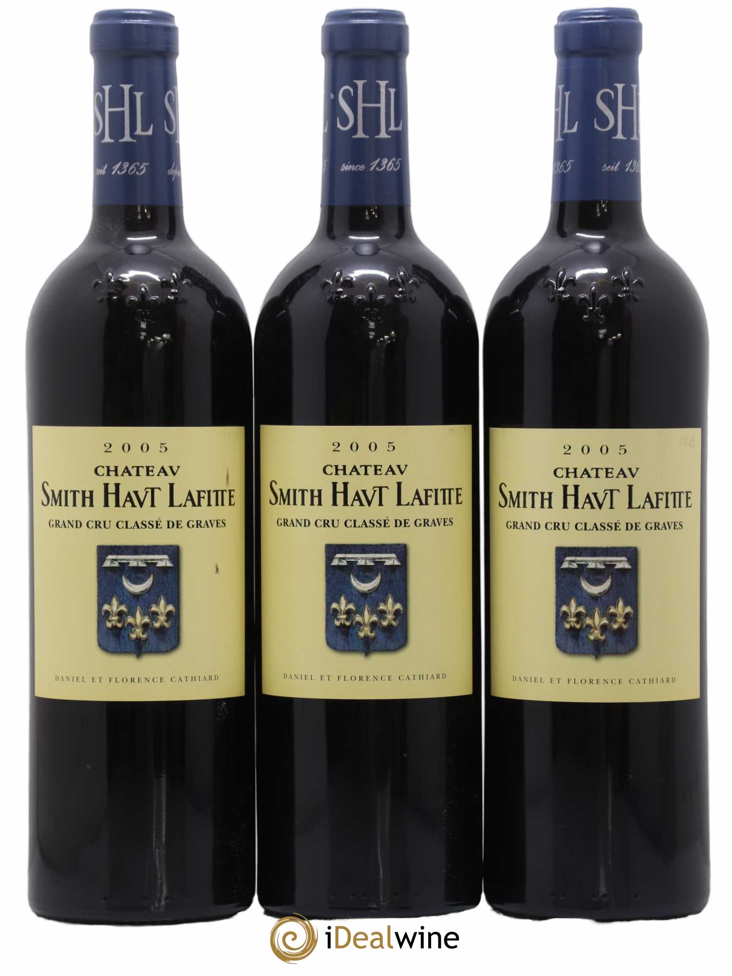 Château Smith Haut Lafitte Cru Classé de Graves 2005 - Lot de 3 bouteilles - 0