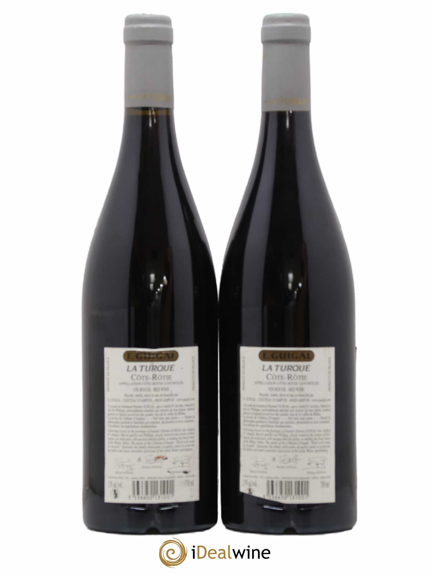 Côte-Rôtie La Turque Guigal 2005 - Lot de 2 bouteilles - 1