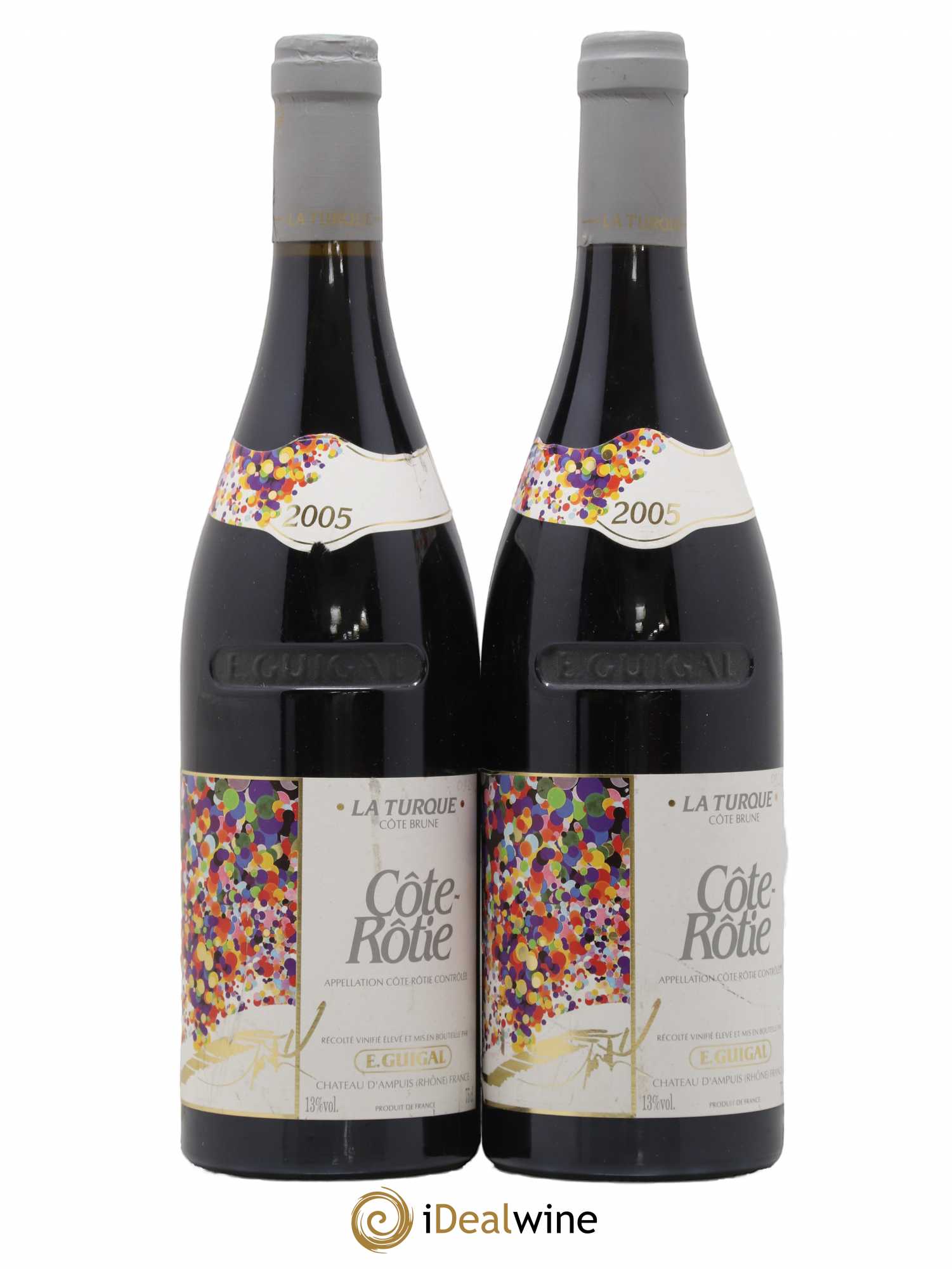 Côte-Rôtie La Turque Guigal 2005 - Lot de 2 bouteilles - 0