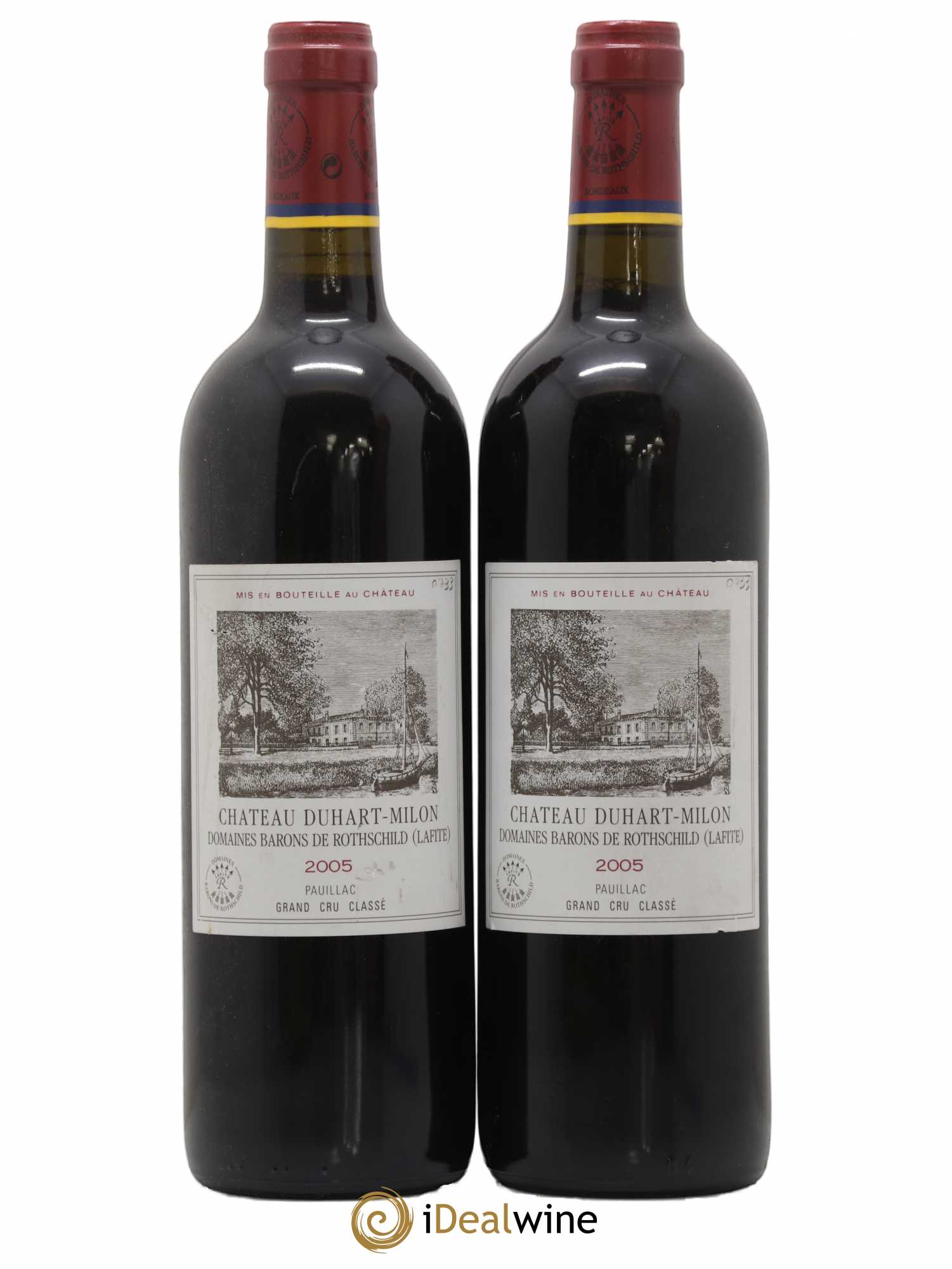 Château Duhart-Milon 4ème Grand Cru Classé 2005 - Lot de 2 bouteilles - 0