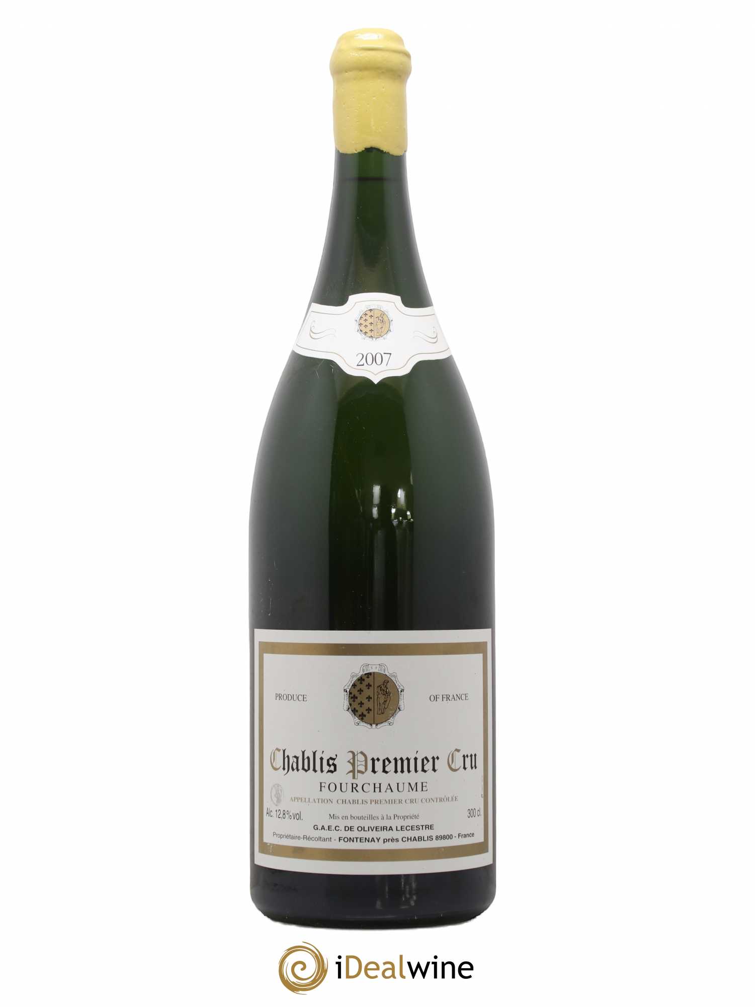 Chablis 1er Cru Fourchaume De Oliveira Lecestre 2007 - Posten von 1 Doppel-Magnum - 0