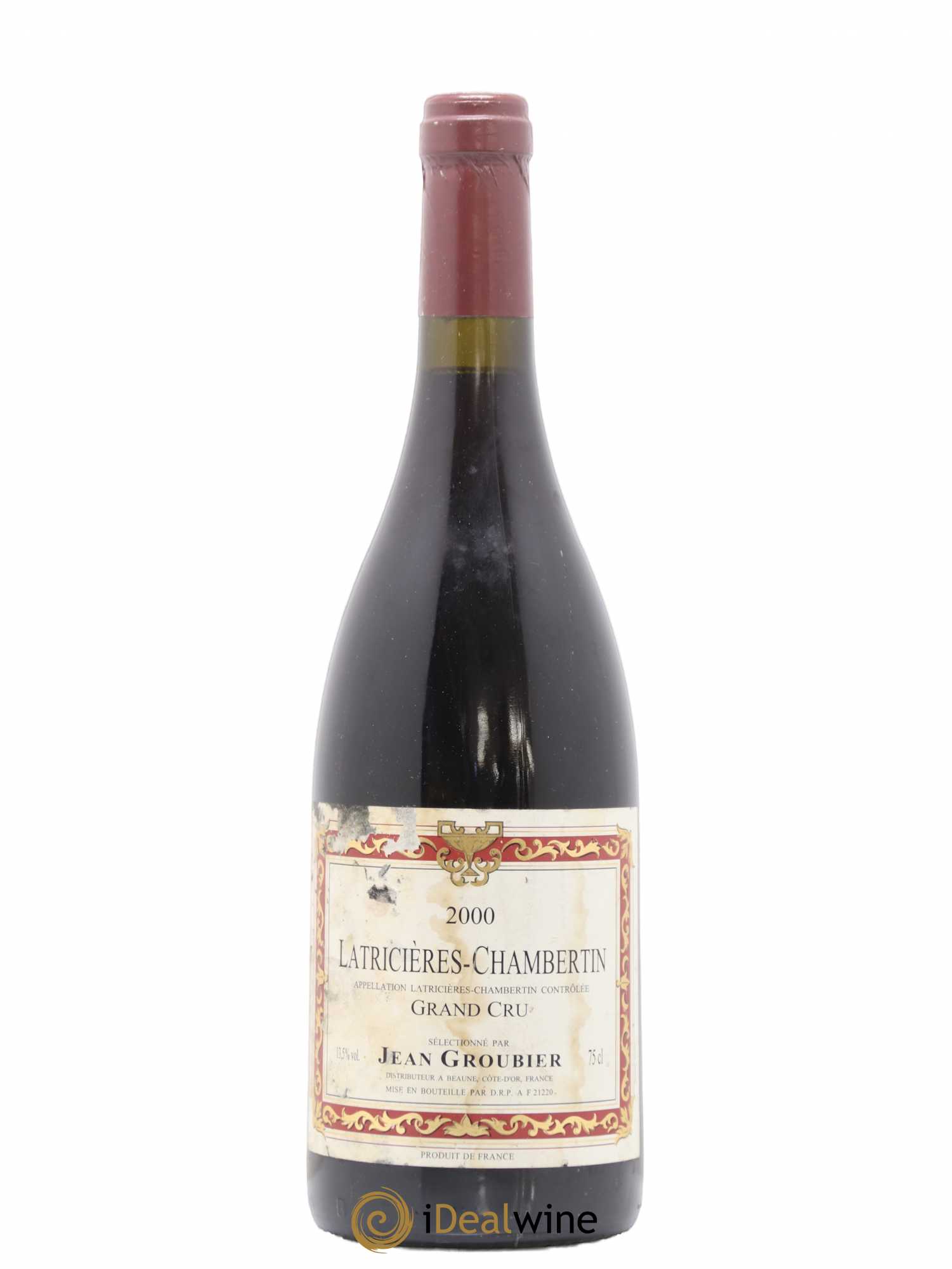 Latricières-Chambertin Grand Cru Jean Groubier 2000 - Lot de 1 bouteille - 0