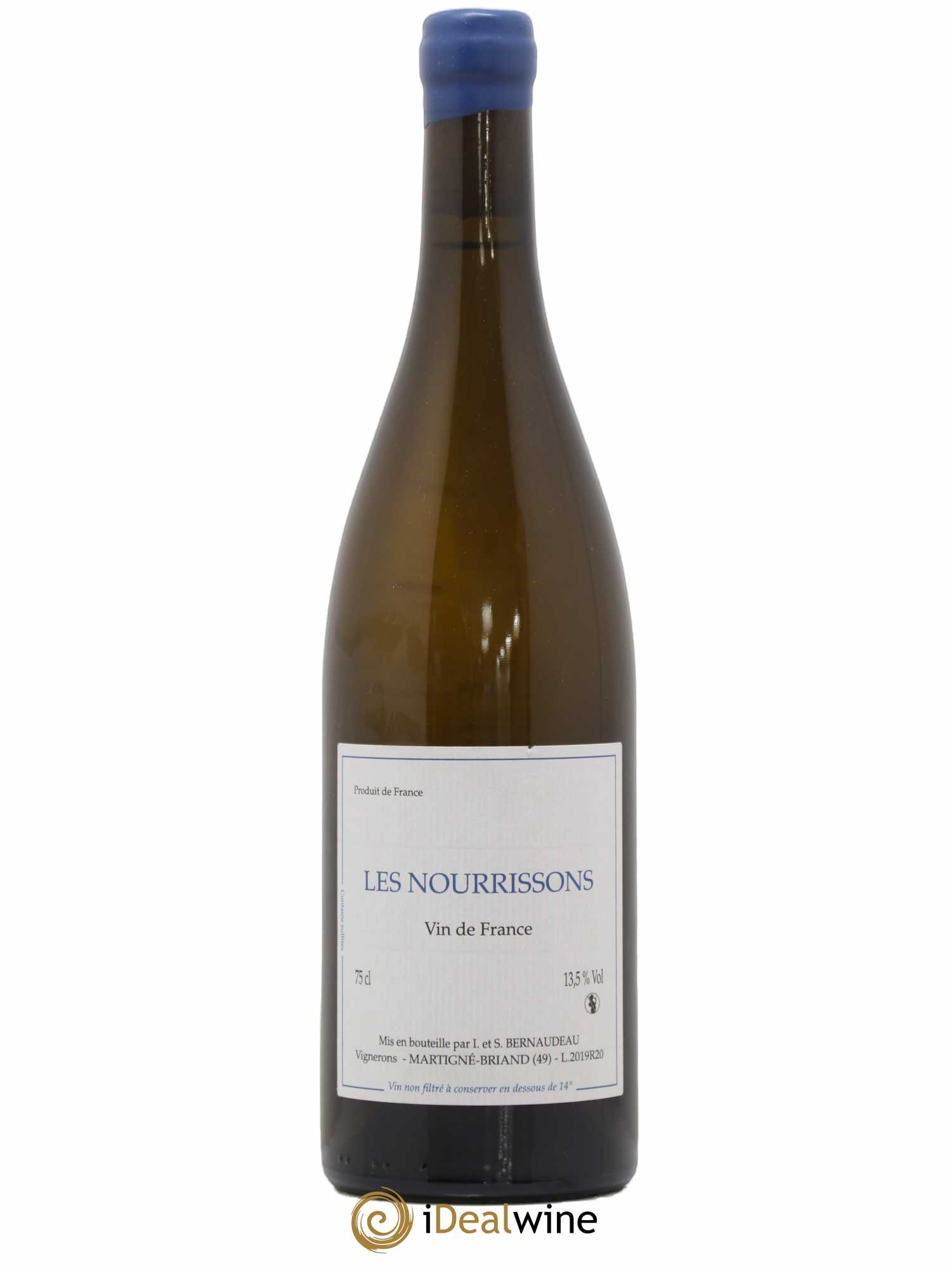 Vin de France Les Nourrissons Stéphane Bernaudeau 2021 - Lot de 1 bouteille - 0