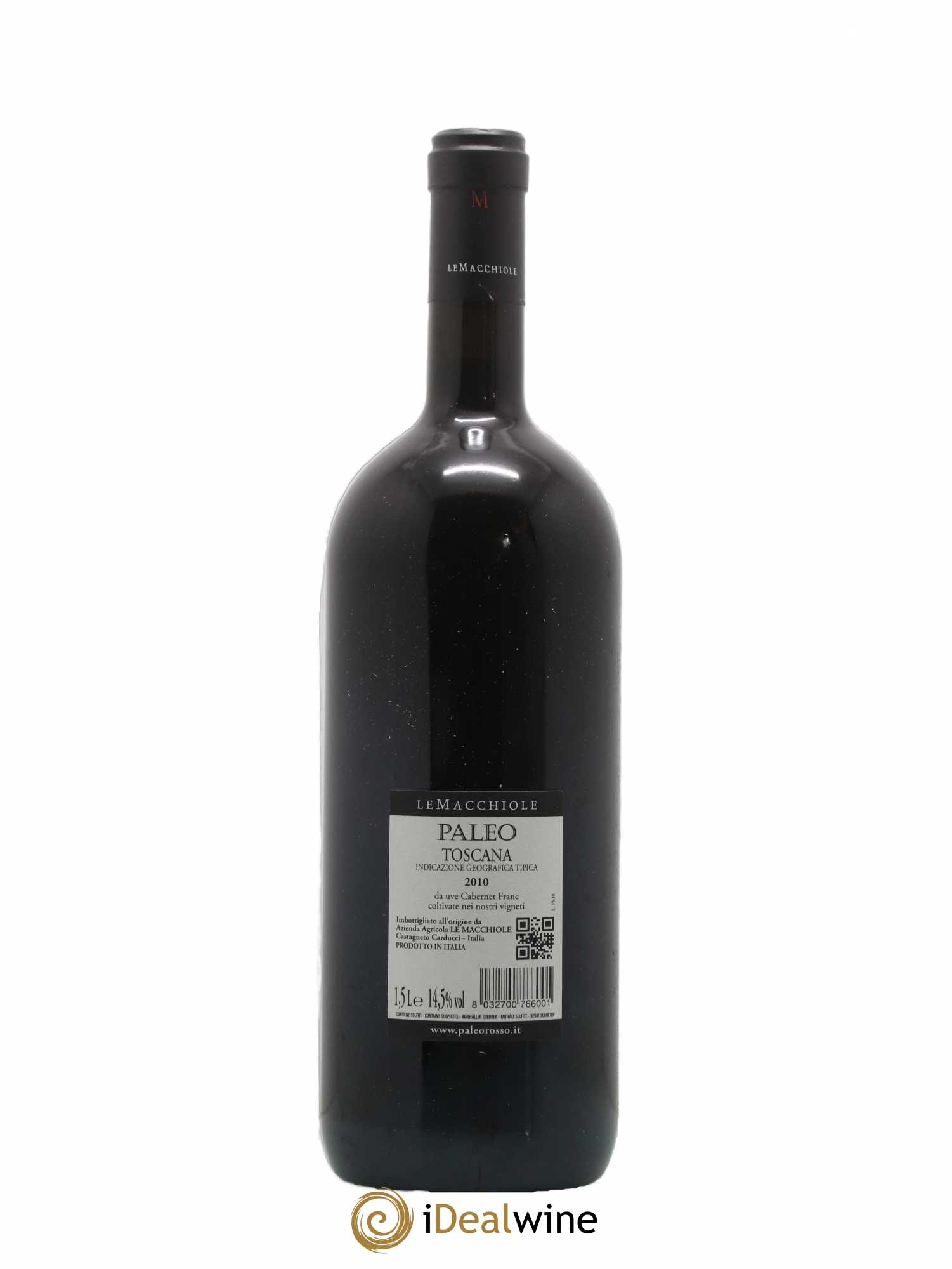 Toscana IGT Le Macchiole Paleo Rosso 2010 - Lot de 1 magnum - 1