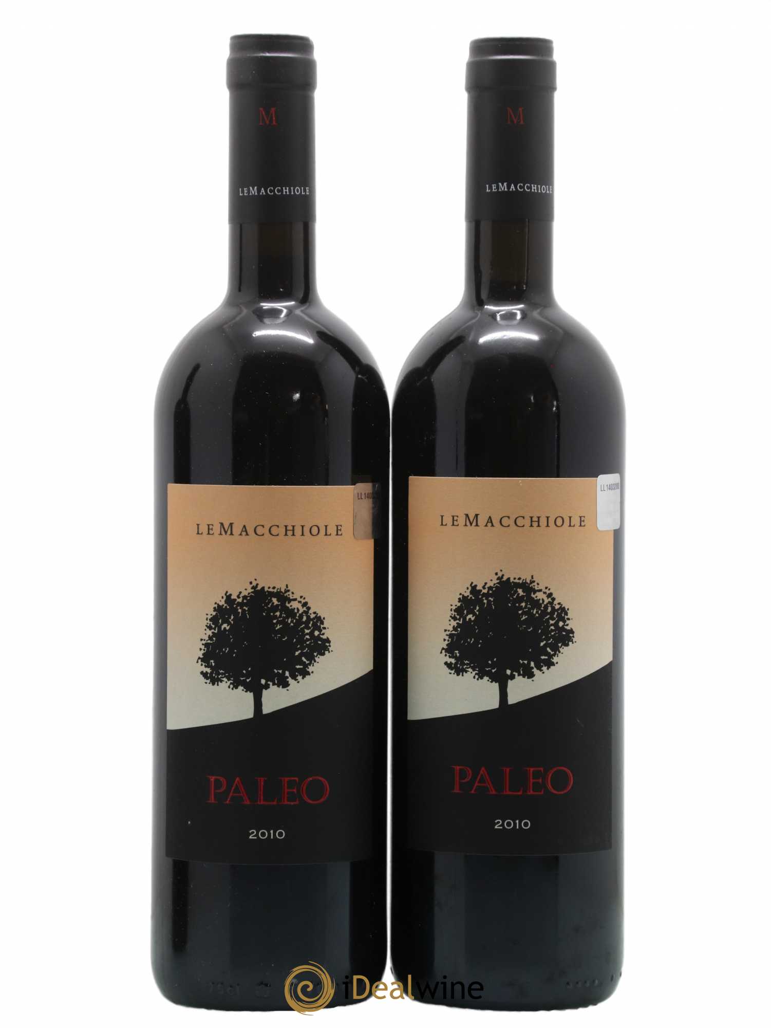 Toscana IGT Le Macchiole Paleo Rosso 2010 - Lot de 2 bouteilles - 0