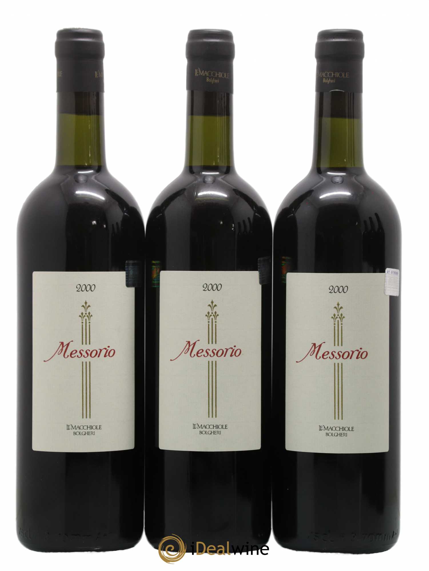Toscana IGT Le Macchiole Messorio 2000 - Lot de 6 bouteilles - 1