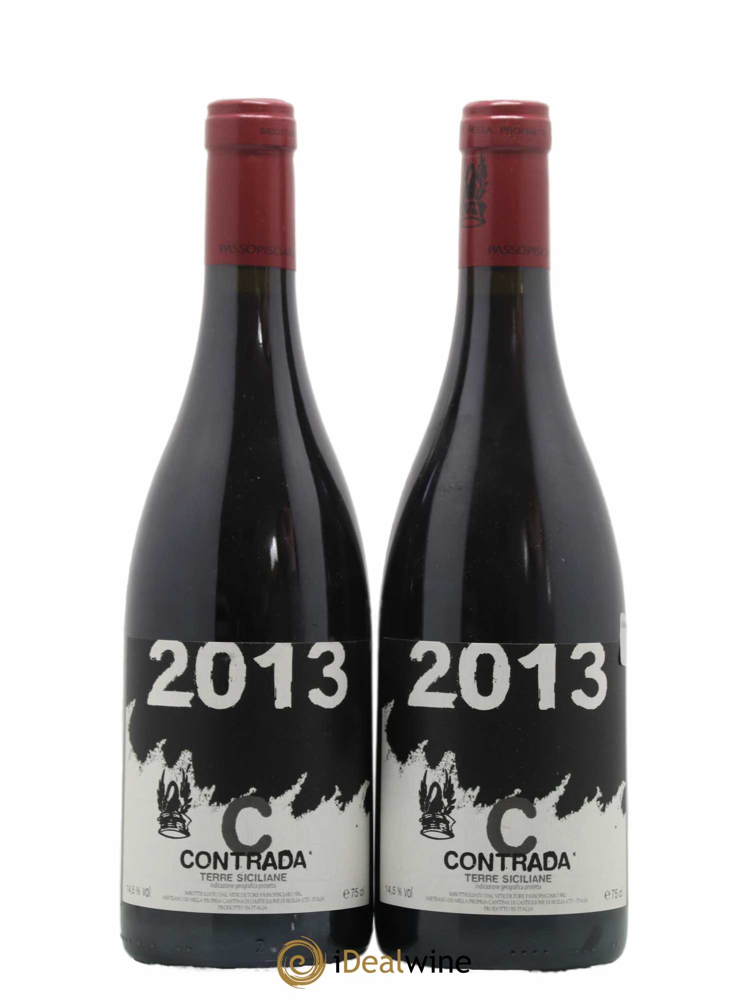 IGT Sicile Passopisciaro Contrada C Chiappemacine 2013 - Lot de 2 bouteilles - 0