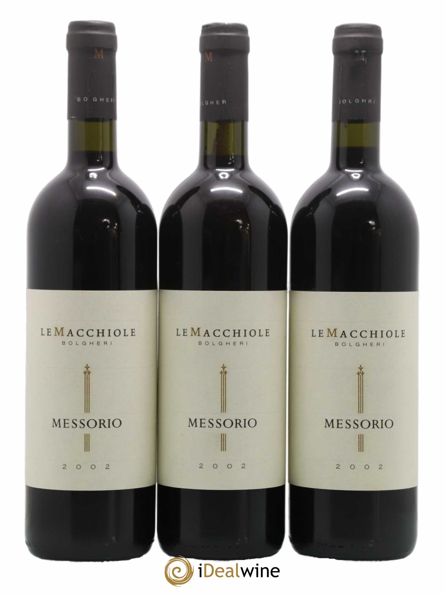 Toscana IGT Le Macchiole Messorio 2002 - Lot de 6 bouteilles - 1