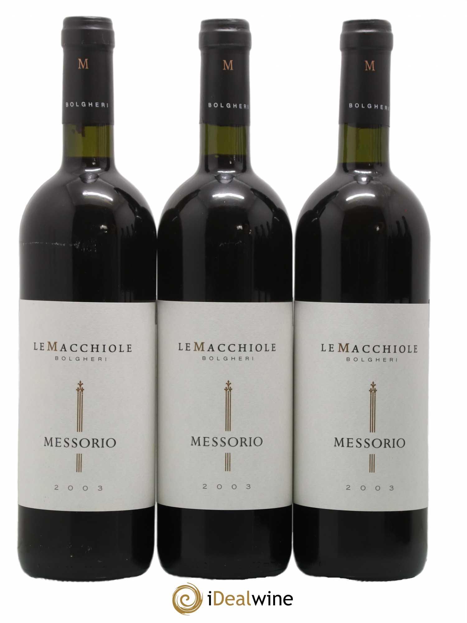 Toscana IGT Le Macchiole Messorio 2003 - Lot de 6 bouteilles - 3