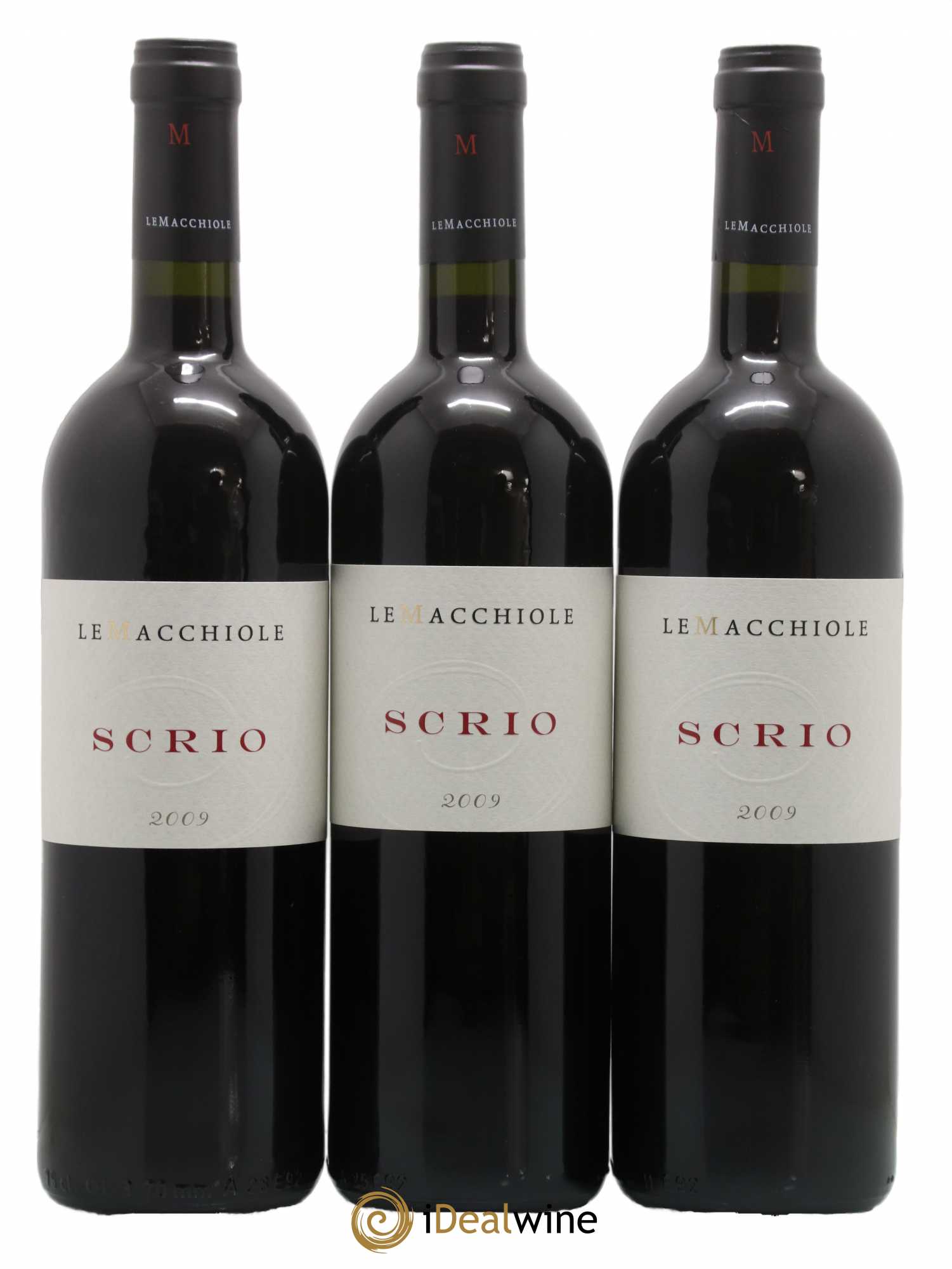 Toscana IGT Le Macchiole Scrio Le Macchiole 2009 - Lot de 3 bouteilles - 0