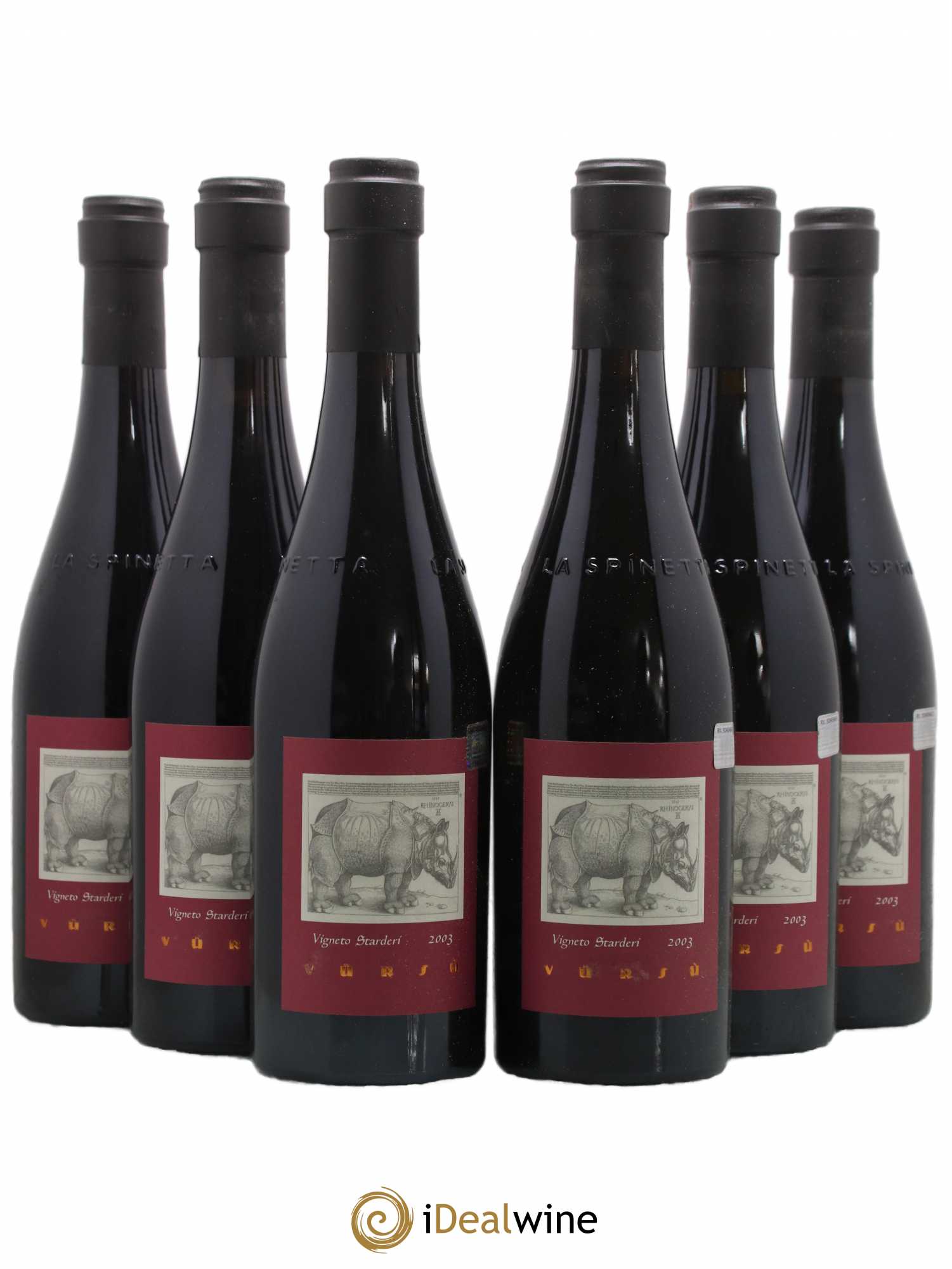 Barbaresco DOCG Starderi Vursu La Spinetta - Giorgio Rivetti 2003 - Lot de 6 bouteilles - 0