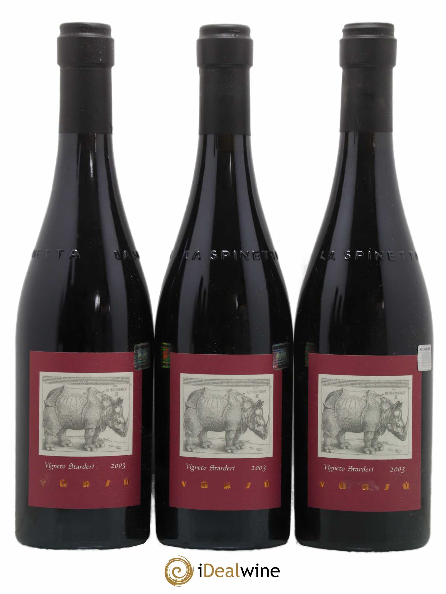 Barbaresco DOCG Starderi Vursu La Spinetta - Giorgio Rivetti 2003 - Lot de 6 bouteilles - 1