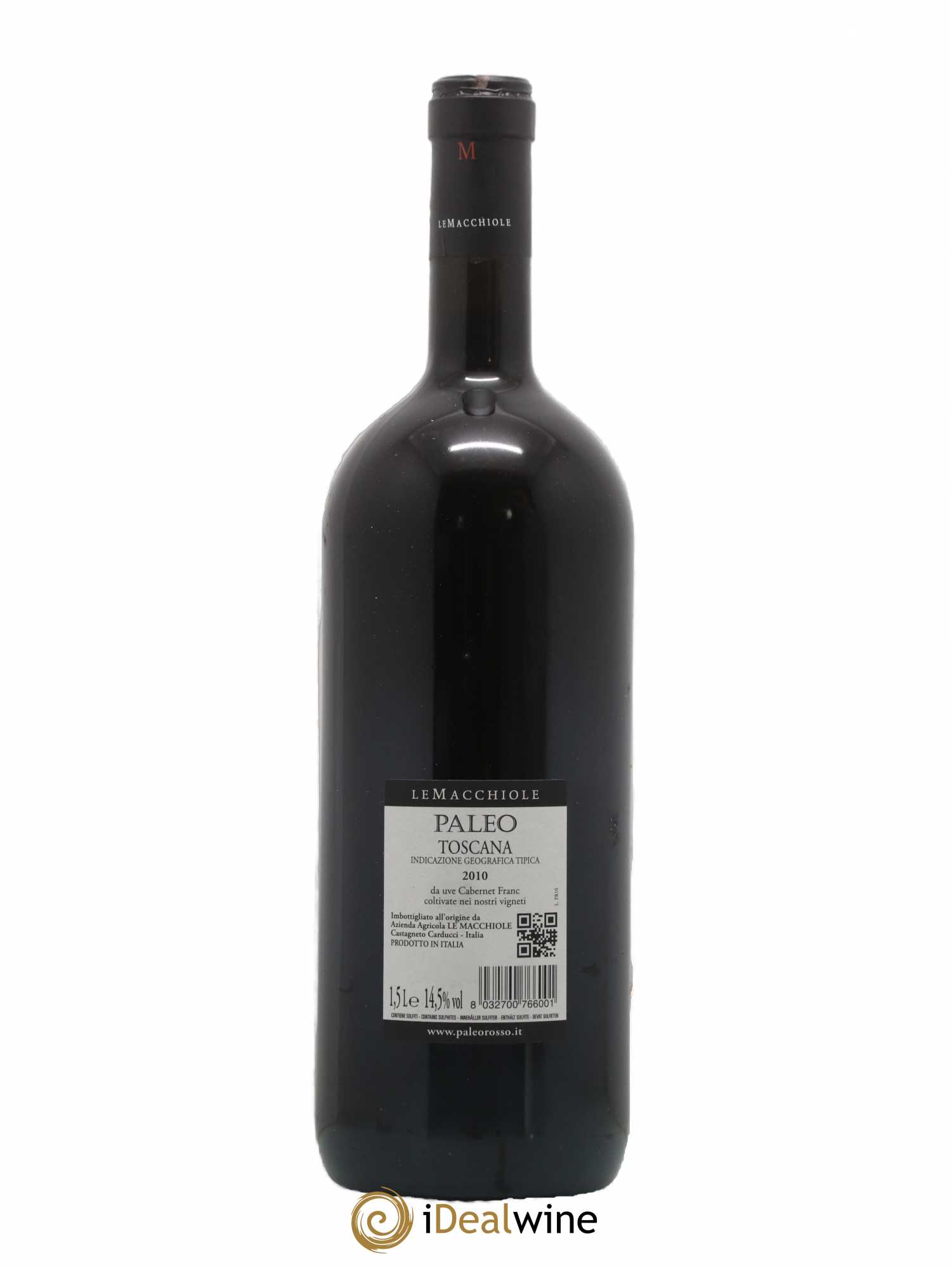 Toscana IGT Le Macchiole Paleo Rosso 2010 - Lot de 1 magnum - 1