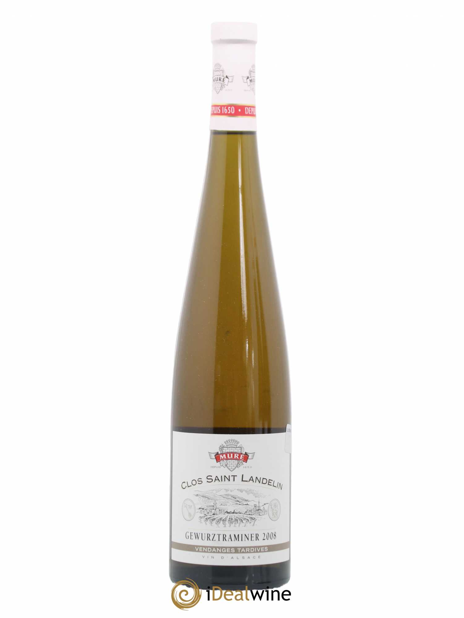 Gewurztraminer Vendanges Tardives Domaine Muré 2008 - Posten von 1 Flasche - 0