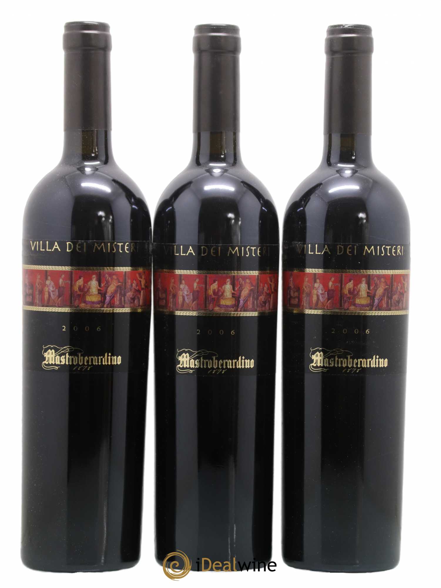 Italie IGT Pompeiano Mastroberardino Villa dei Misteri 2006 - Lot de 6 bouteilles - 3