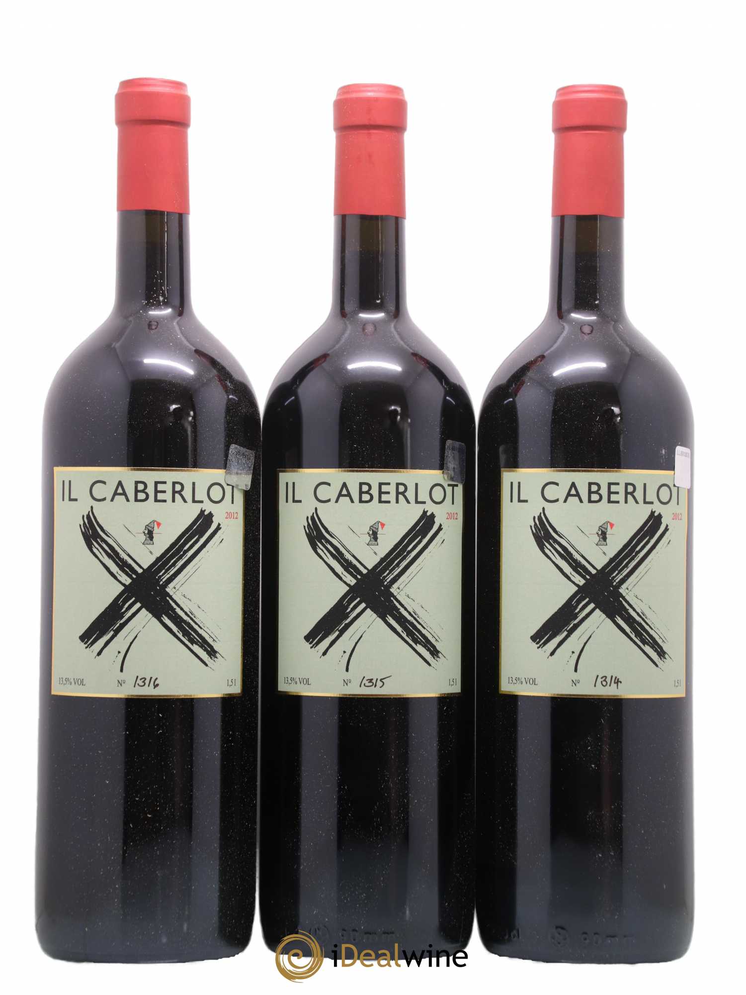 Toscana IGT Podere Il Carnasciale Il Caberlot 2012 - Lot de 3 magnums - 0