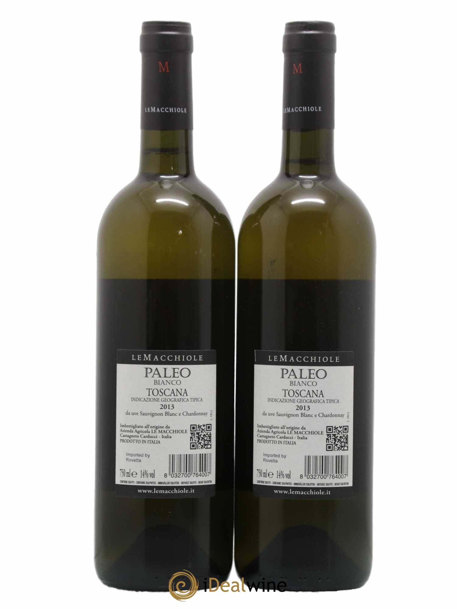 Italie Le Macchiole Paleo 2013 - Lot de 2 bouteilles - 1