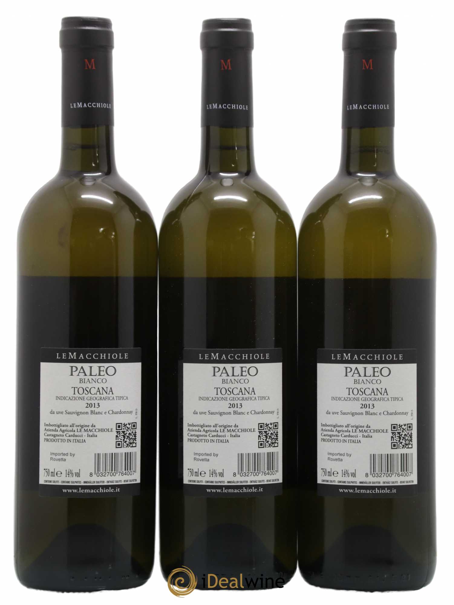 Italie Le Macchiole Paleo 2013 - Lot de 3 bouteilles - 1