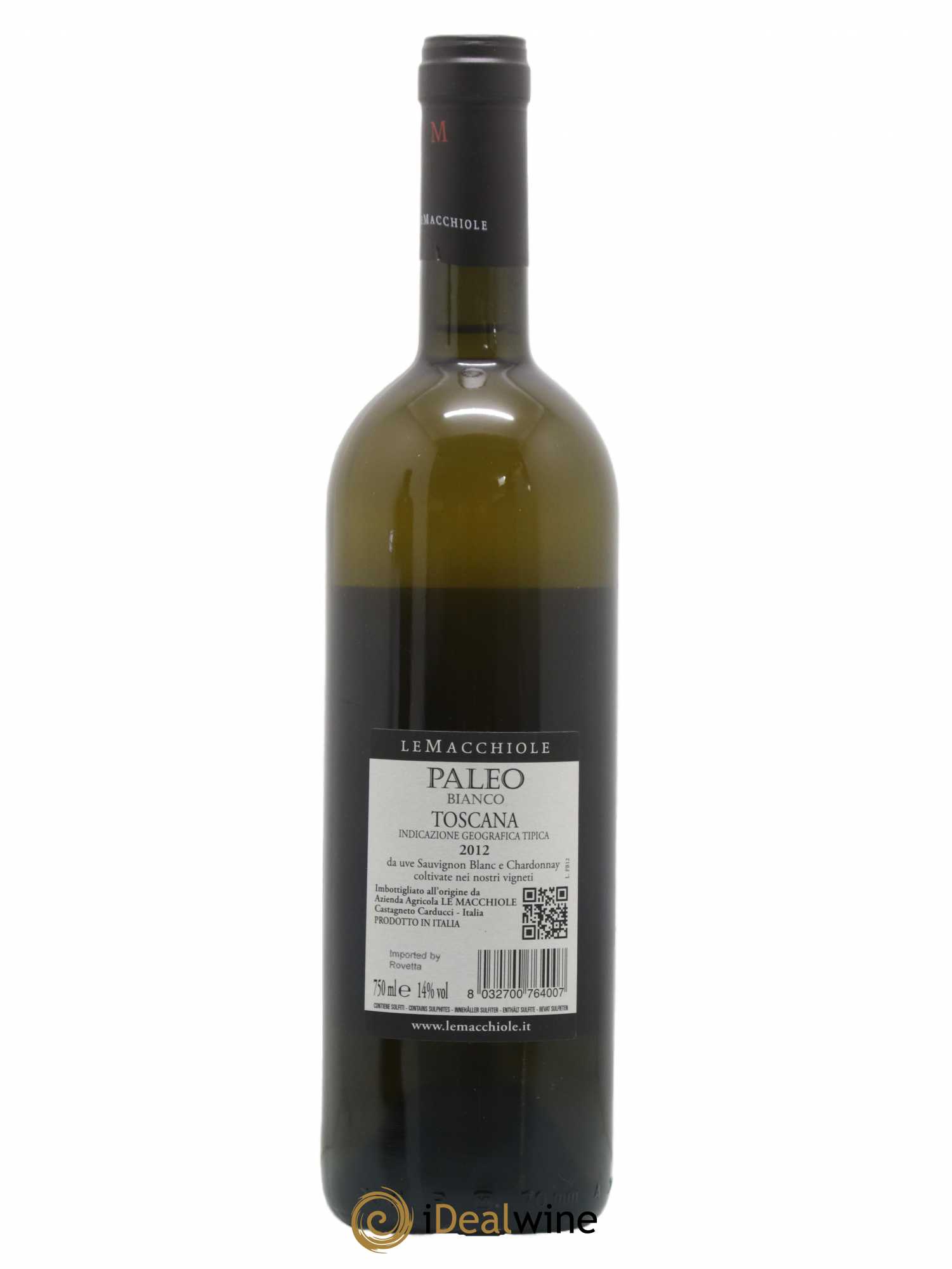 Italie Le Macchiole Paleo 2012 - Lot de 1 bouteille - 1