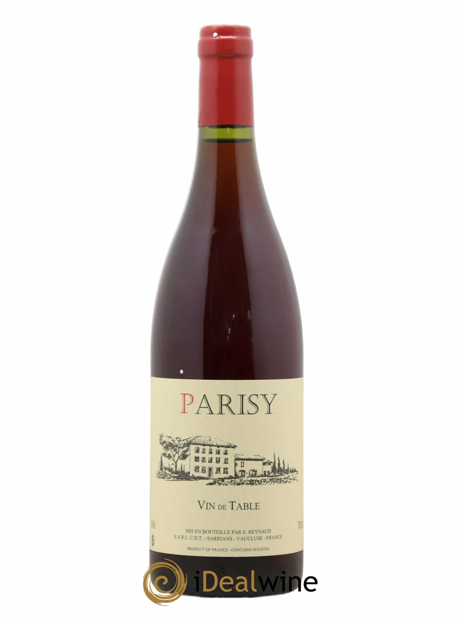 Vin de Table Parisy Emmanuel Reynaud - Lot de 1 bouteille - 0