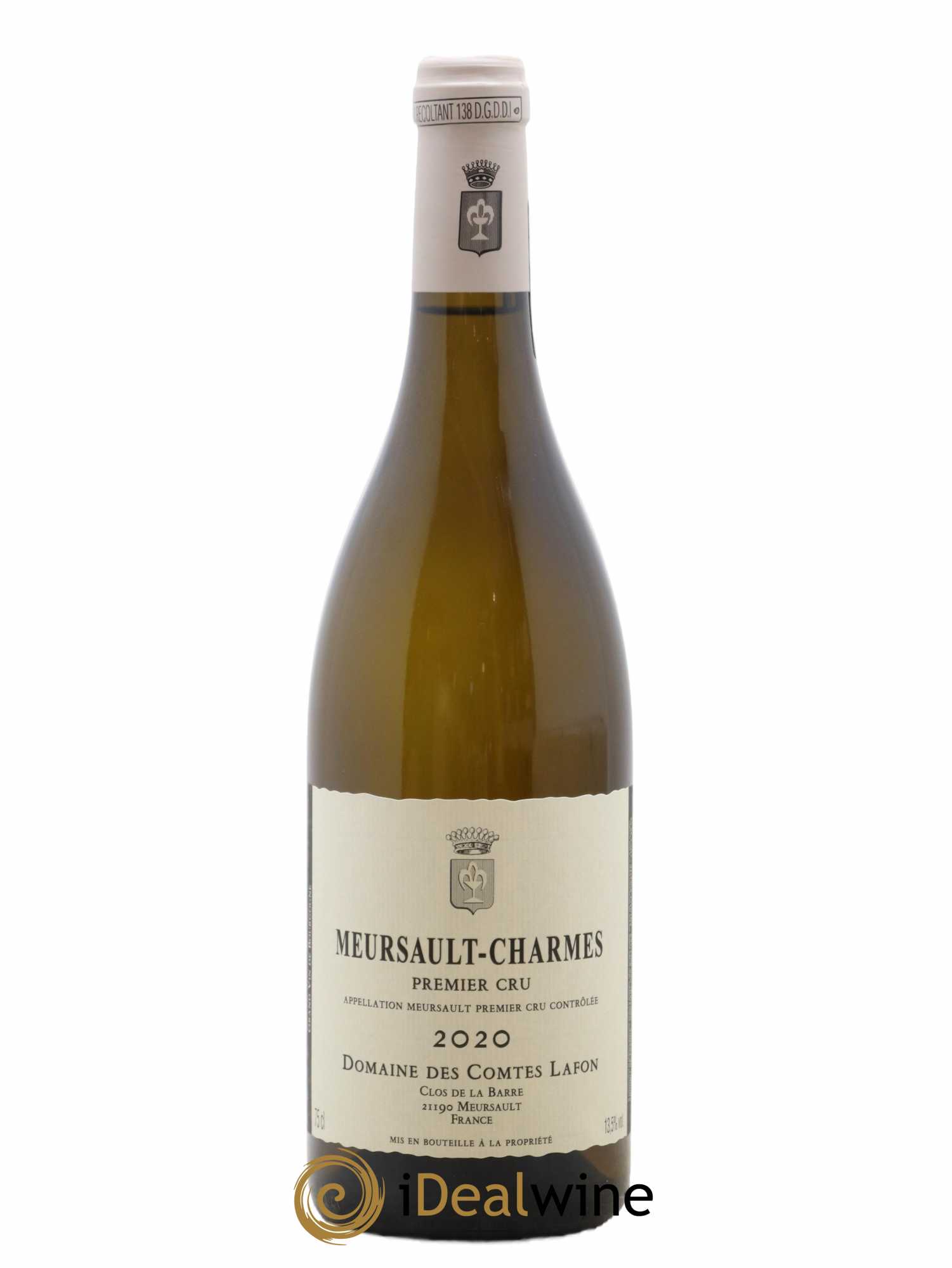 Meursault 1er Cru Charmes Comtes Lafon (Domaine des) 2020 - Lot de 1 bouteille - 0