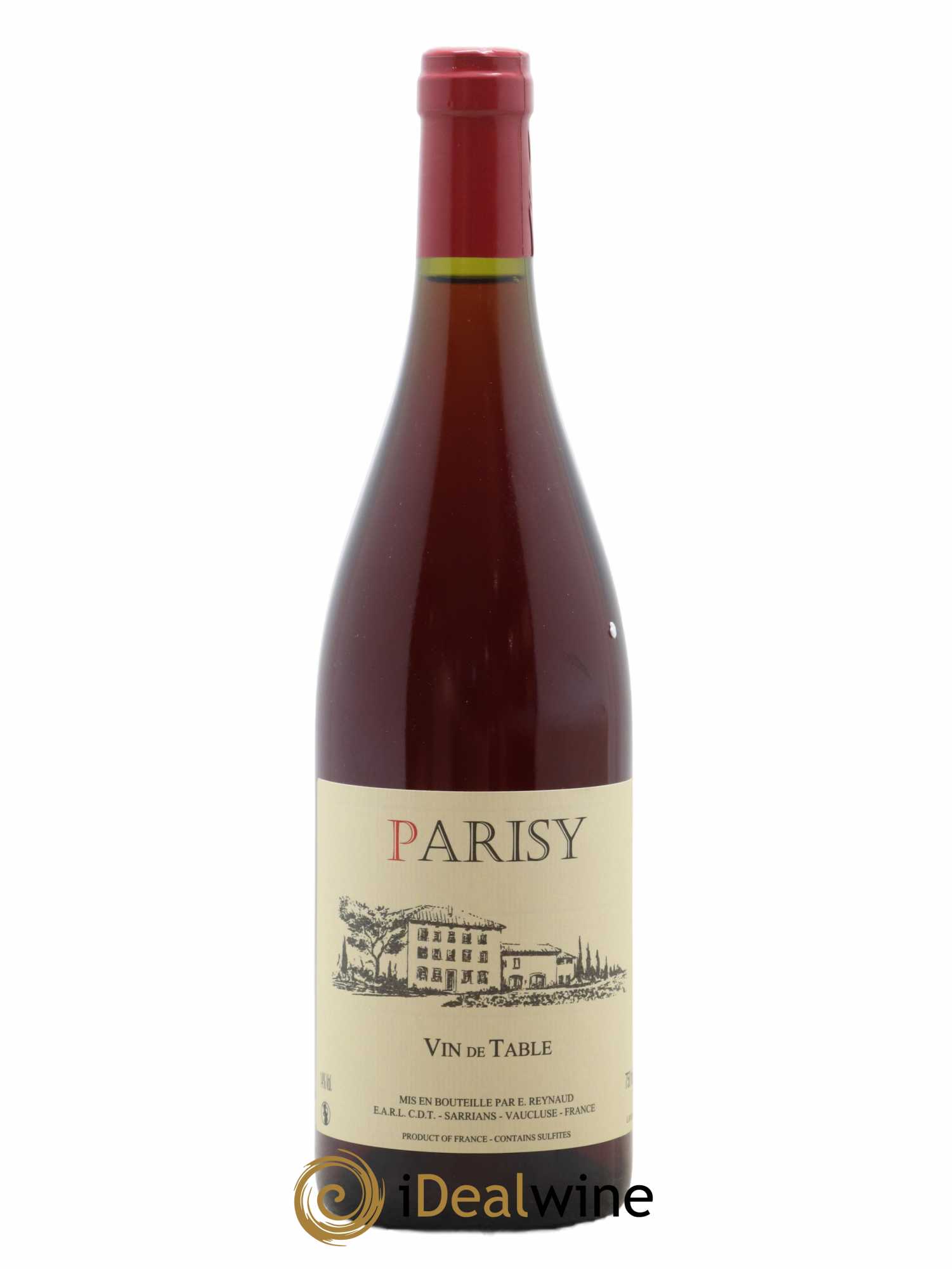 Vin de Table Parisy Emmanuel Reynaud - Lot de 1 bouteille - 0