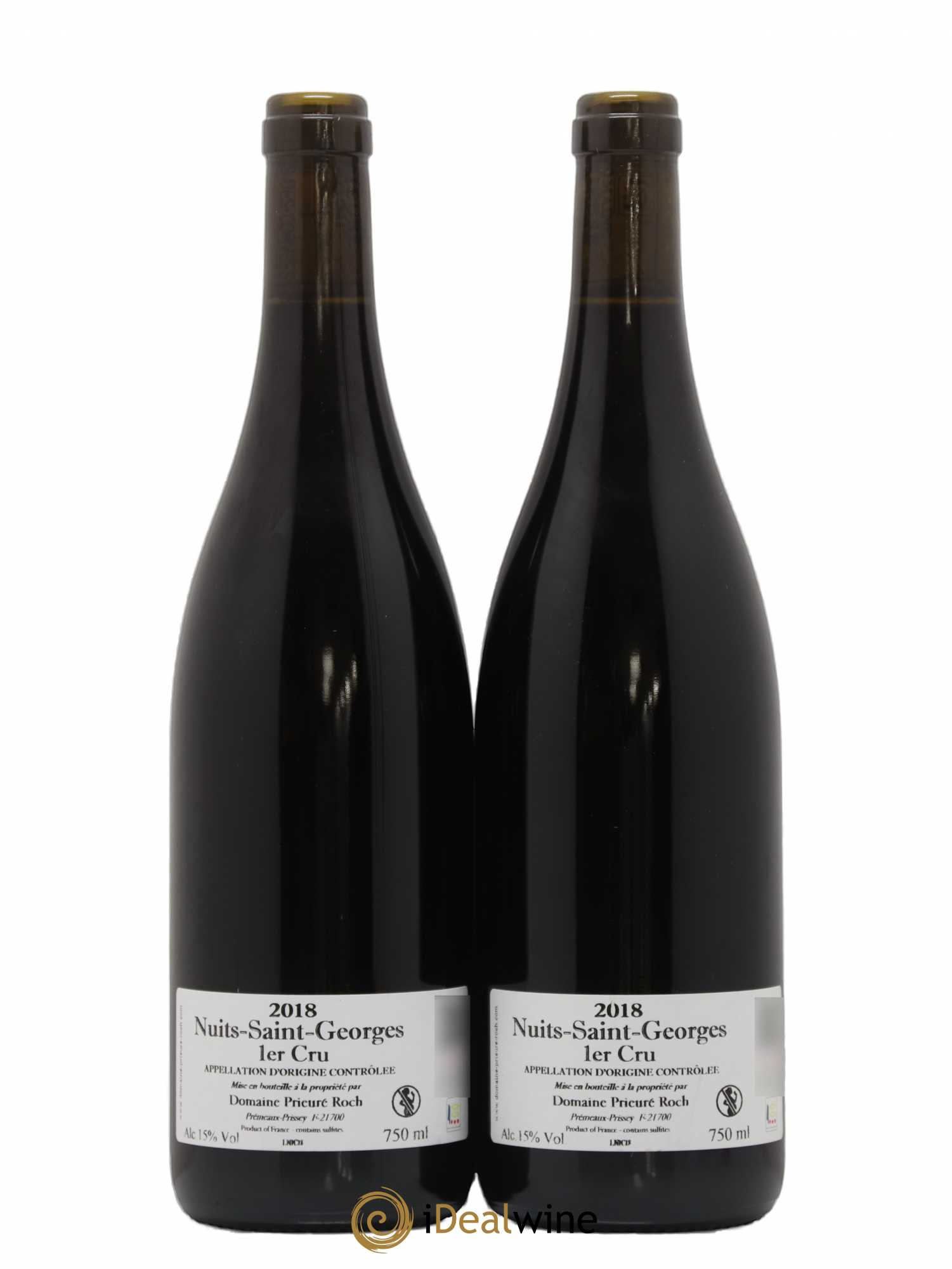 Nuits-Saint-Georges 1er Cru Prieuré Roch 2018 - Lot de 2 bouteilles - 1