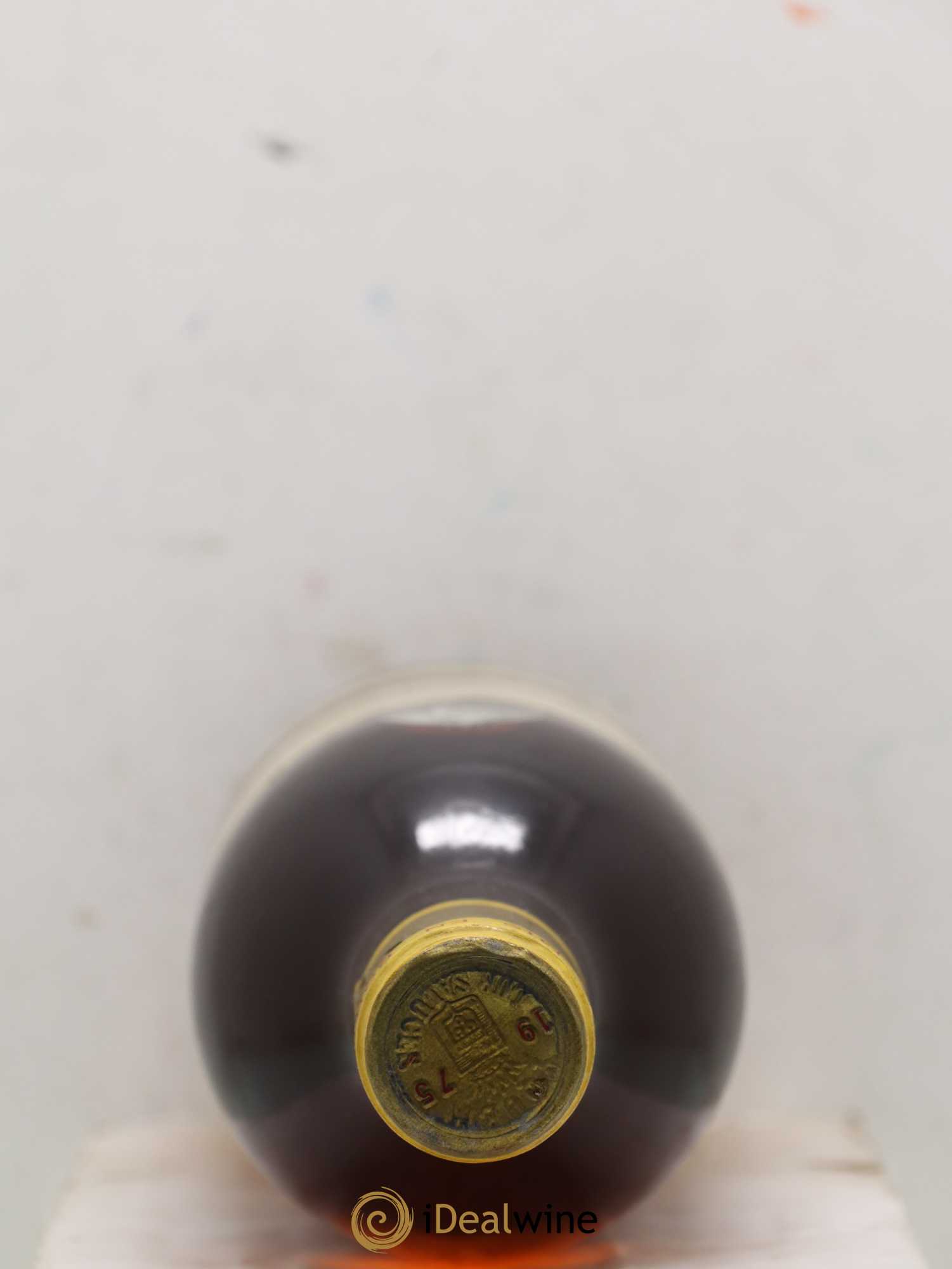 Château d' Yquem 1er Cru Classé Supérieur 1975 - Lotto di 1 bottiglia - 1