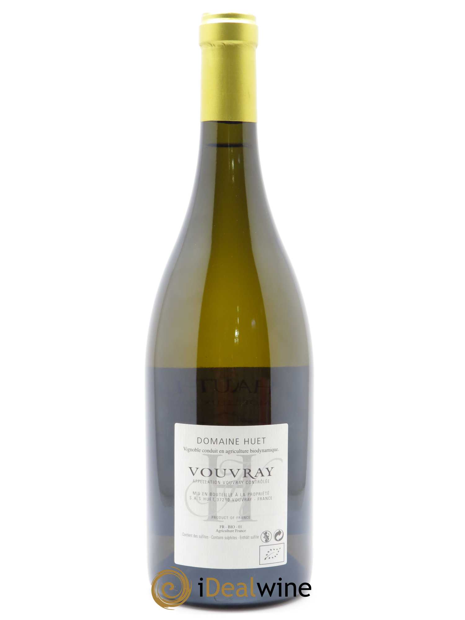 Vouvray Le Haut-Lieu Moelleux Domaine Huet  2018 - Lot de 1 bouteille - 1