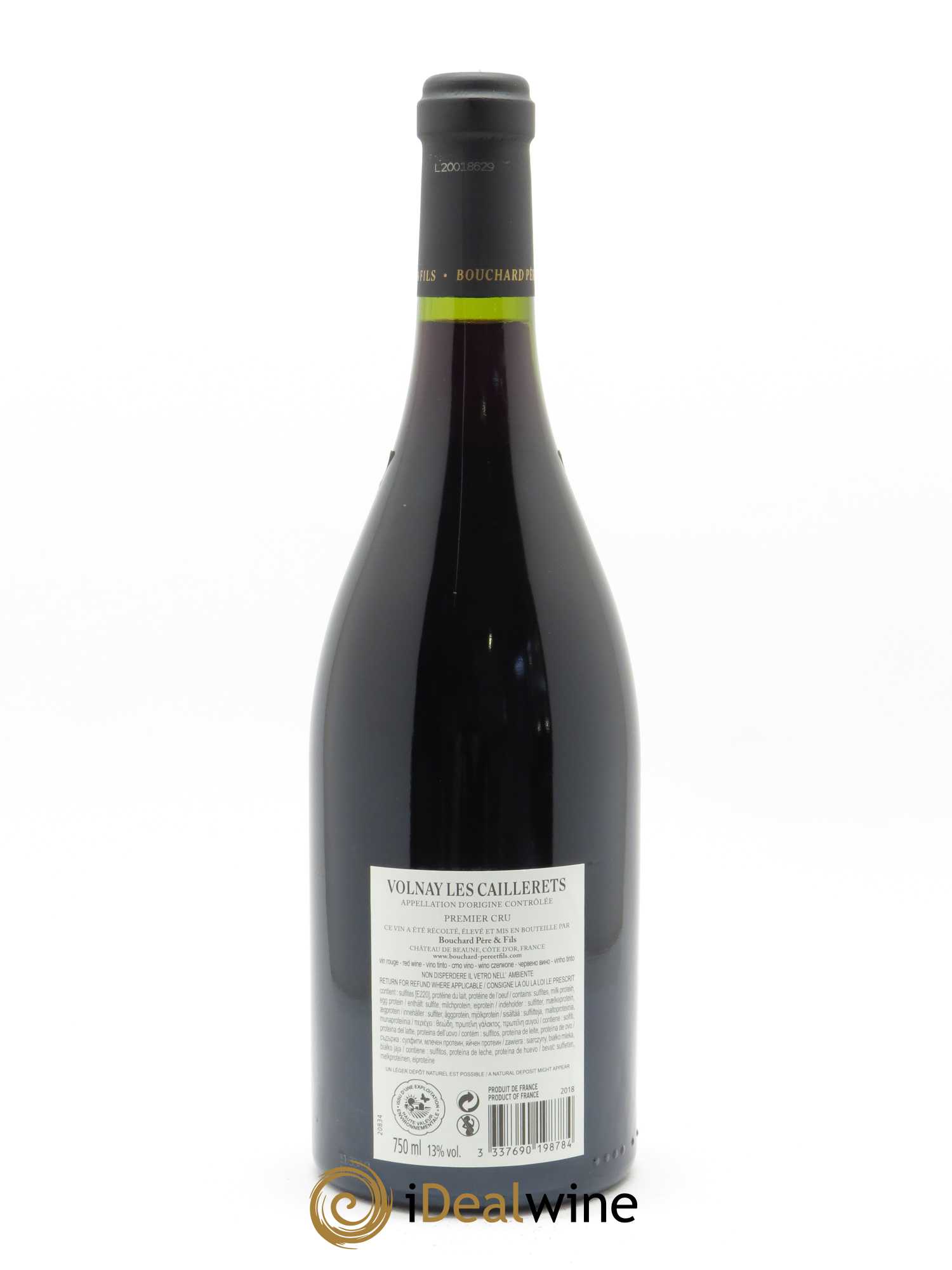 Volnay 1er Cru Caillerets - Ancienne Cuvée Carnot Bouchard Père & Fils  2018 - Posten von 1 Flasche - 1