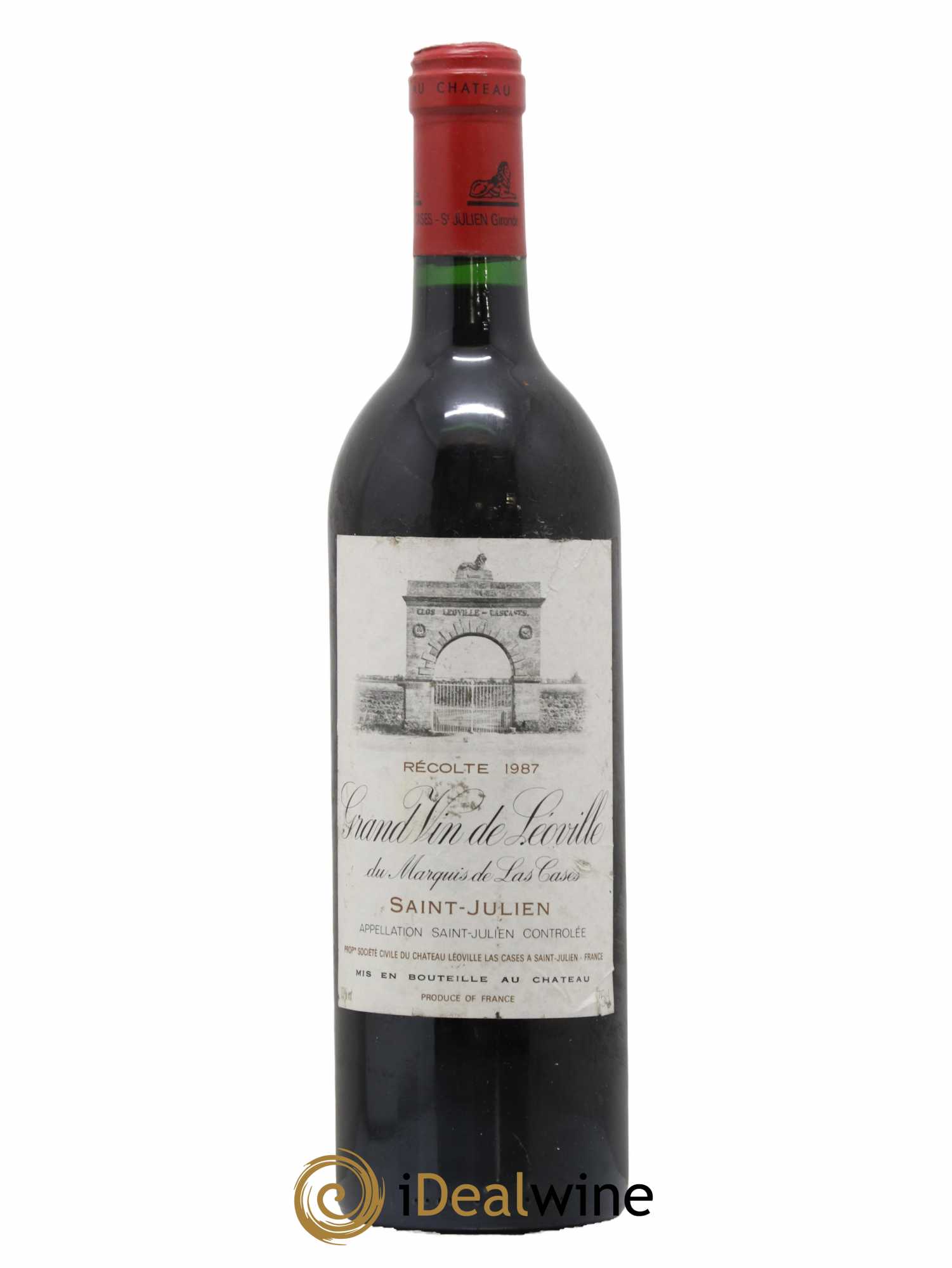 Château Léoville Las Cases 2ème Grand Cru Classé 1987 - Lot de 1 bouteille - 0